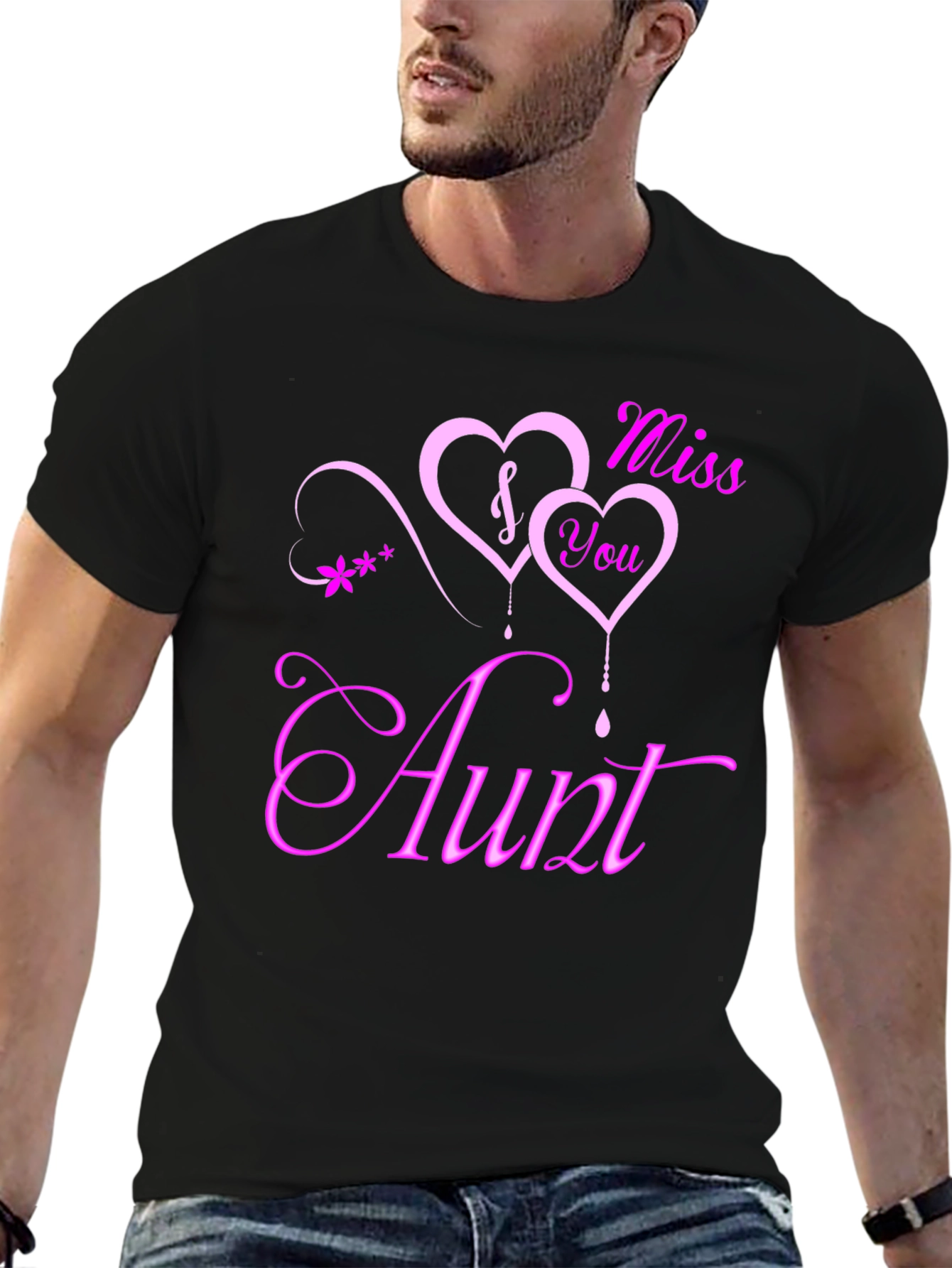 Miss You Aunt T-Shirt | Sentimental Graphic Tee