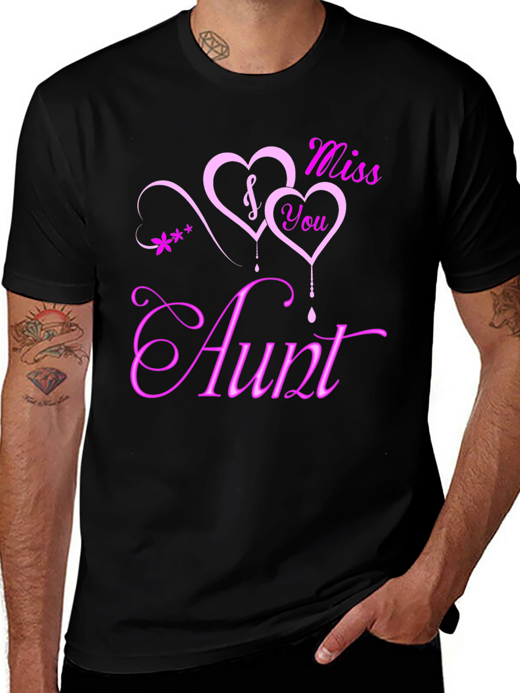 Miss You Aunt T-Shirt | Sentimental Graphic Tee