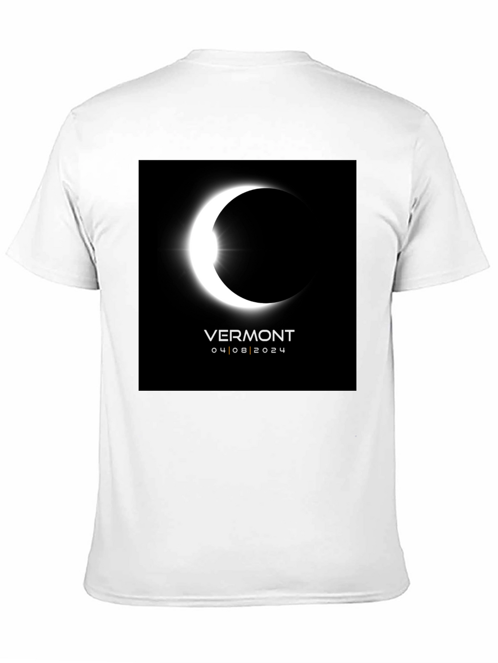 Vermont Eclipse 2024 T-Shirt - Total Solar Eclipse Souvenir