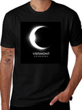Vermont Eclipse 2024 T-Shirt - Total Solar Eclipse Souvenir