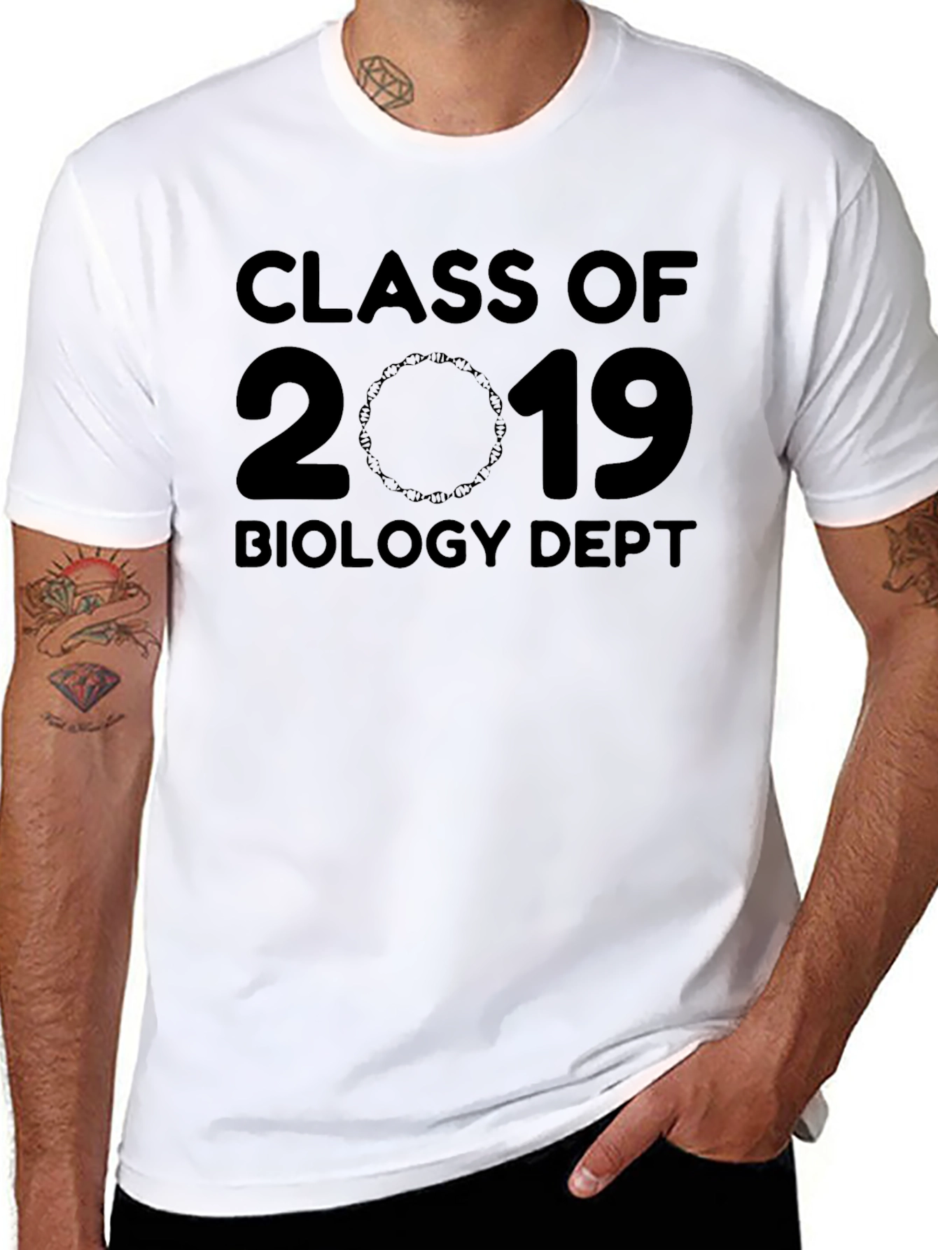 Class of 2019 Biology Dept T-Shirt