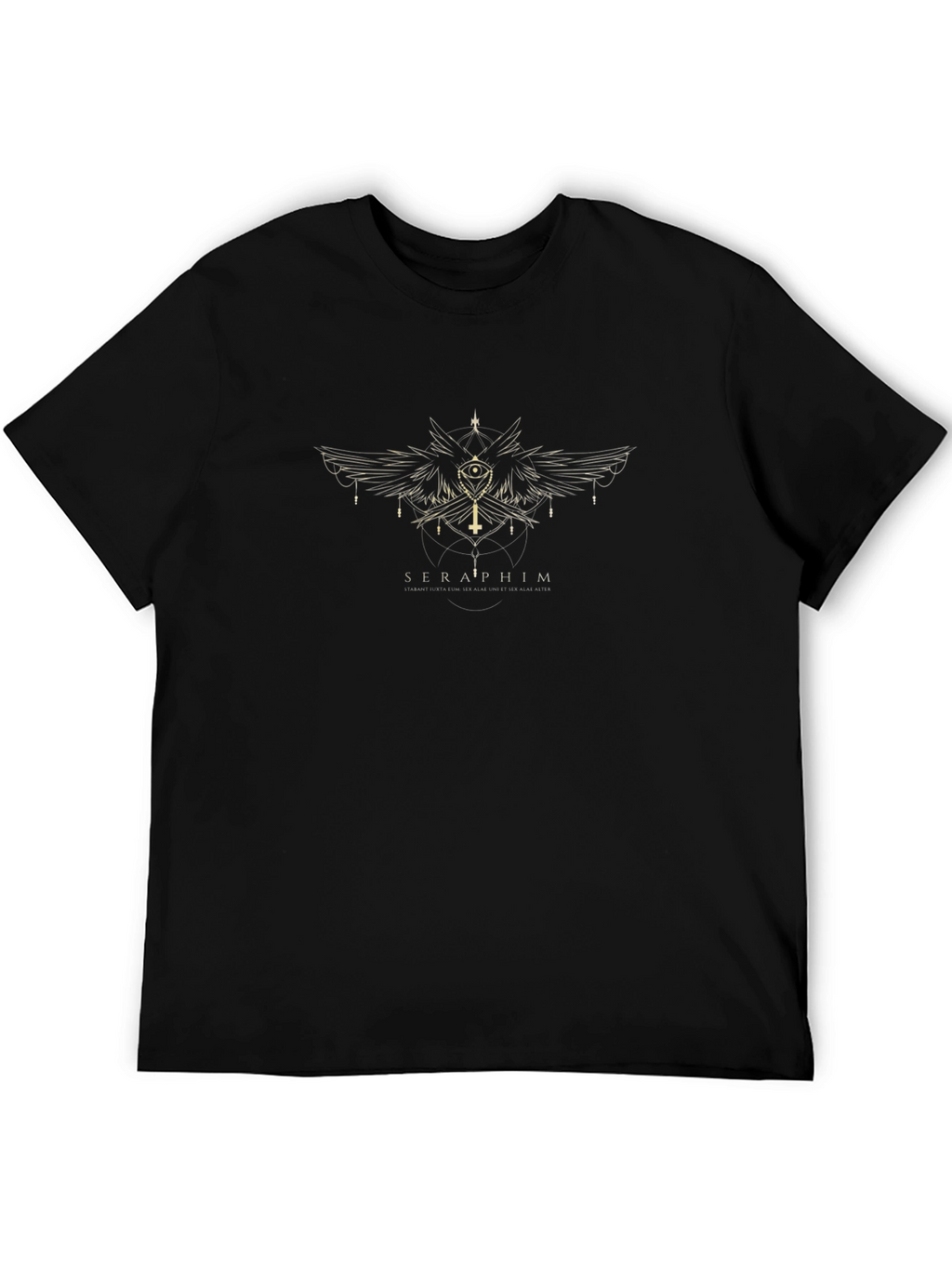 Seraphim Graphic Black T-Shirt