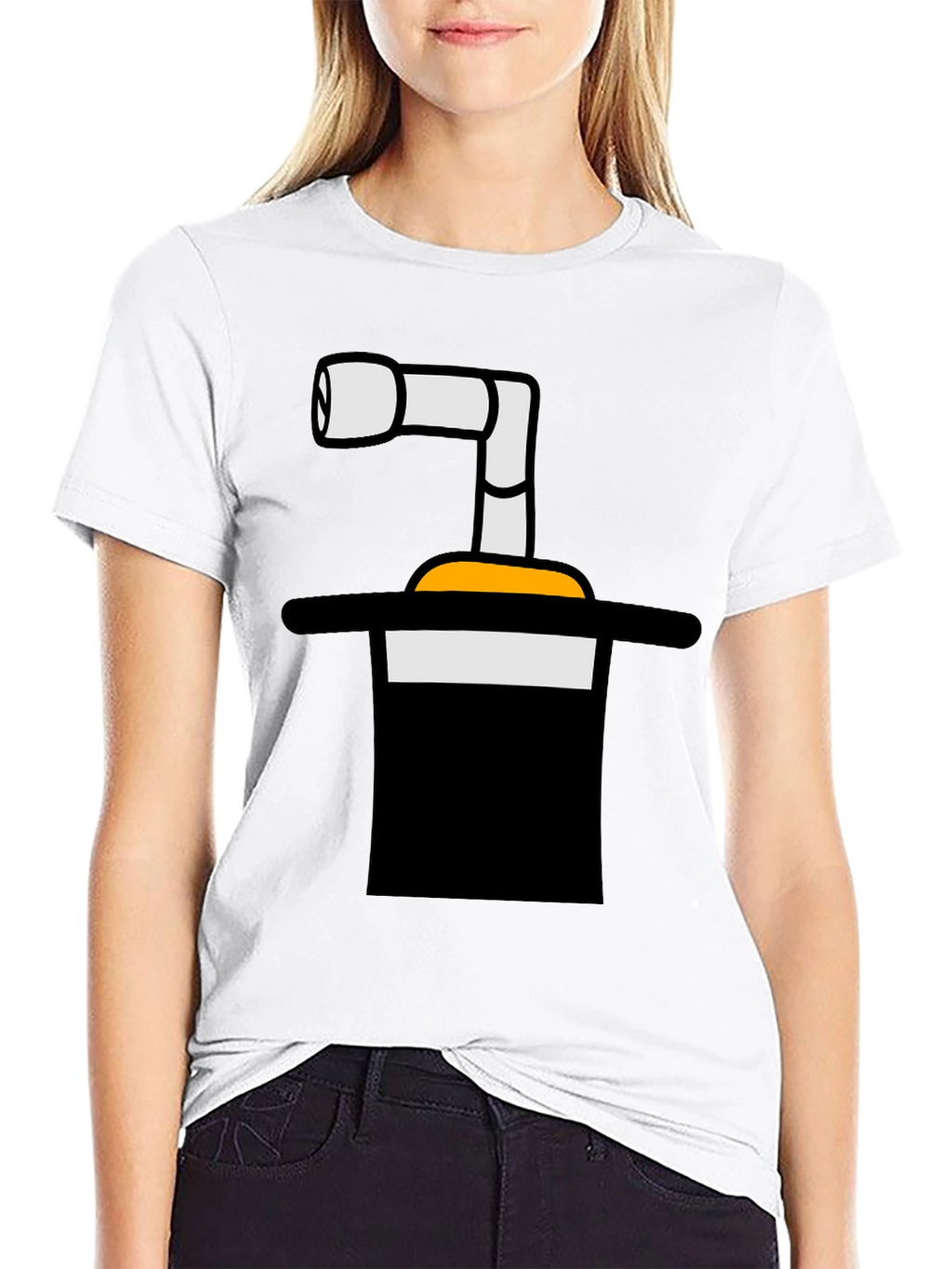 Magicians Hat and Periscope Graphic Tee