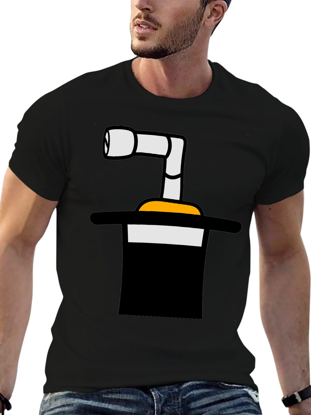 Magicians Hat and Periscope Graphic Tee