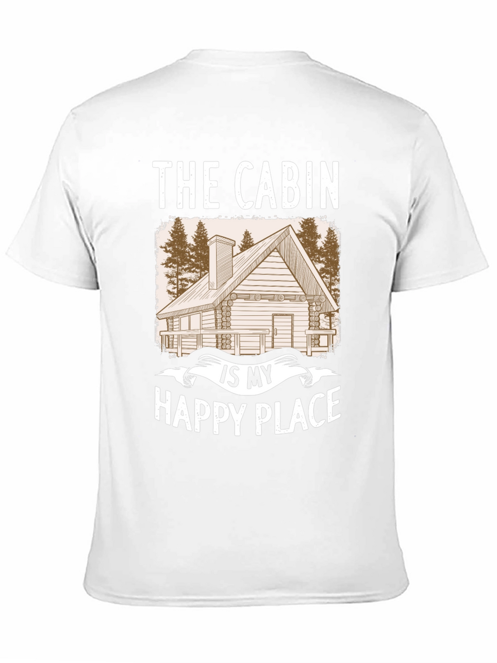 Cabin Happy Place T-Shirt