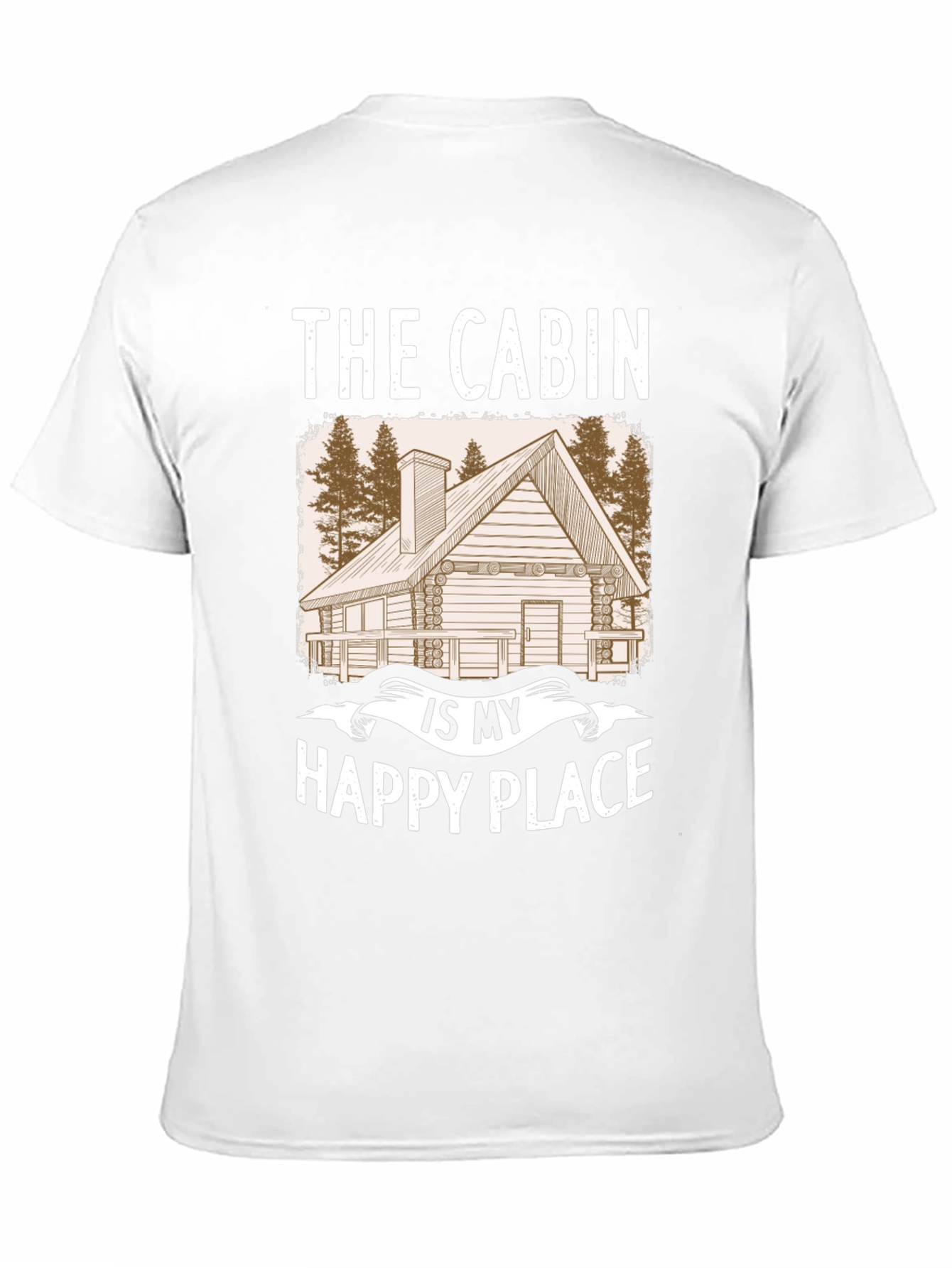 Cabin Happy Place T-Shirt