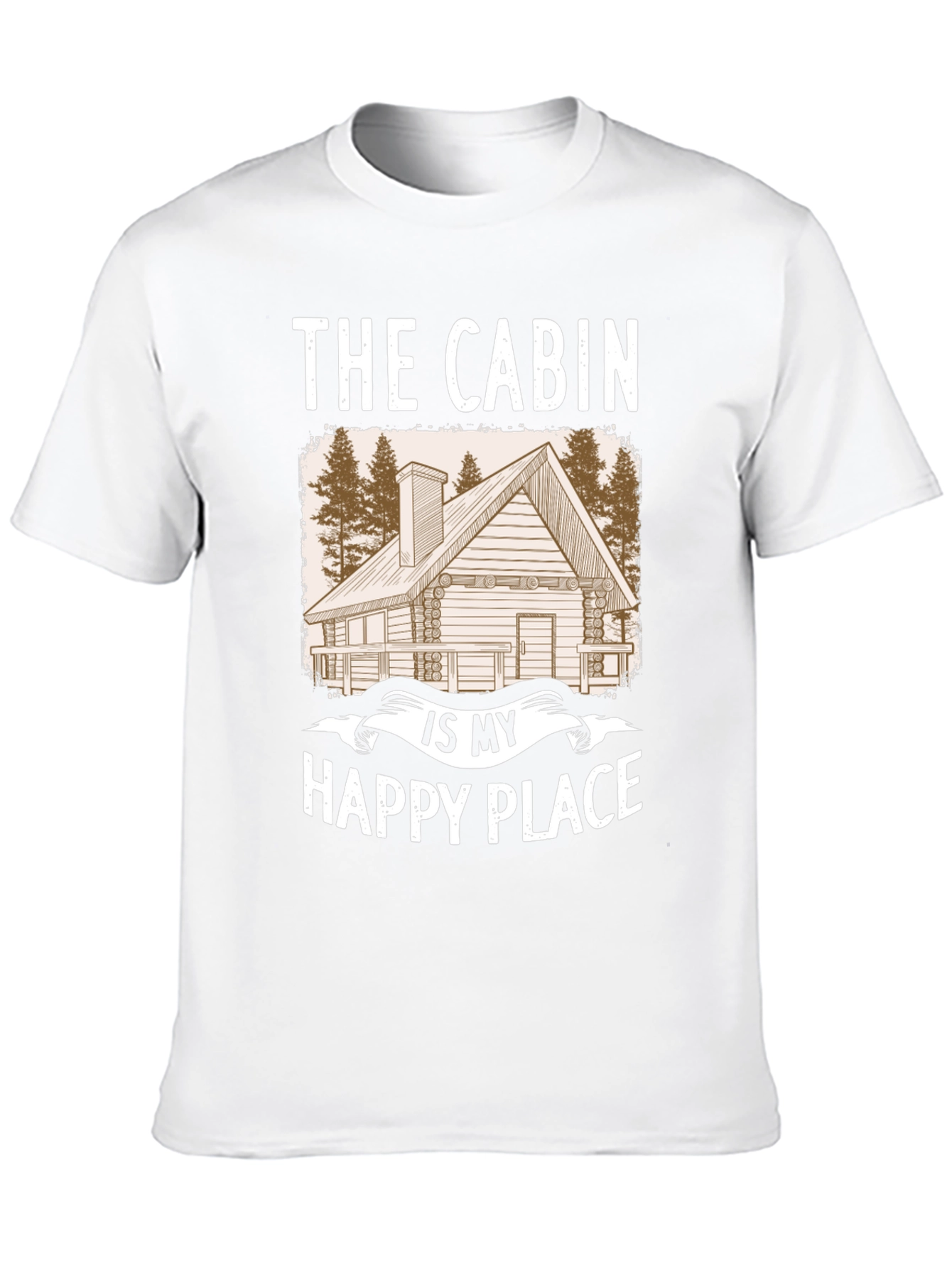 Cabin Happy Place T-Shirt