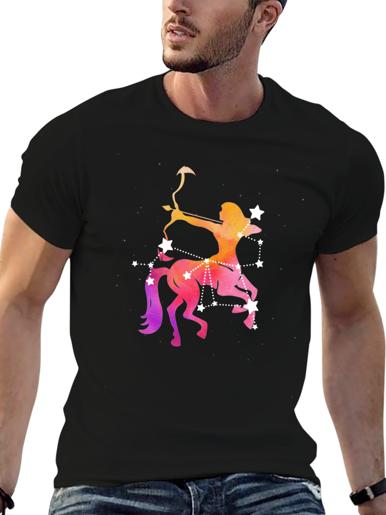 Sagittarius Constellation Graphic T-Shirt
