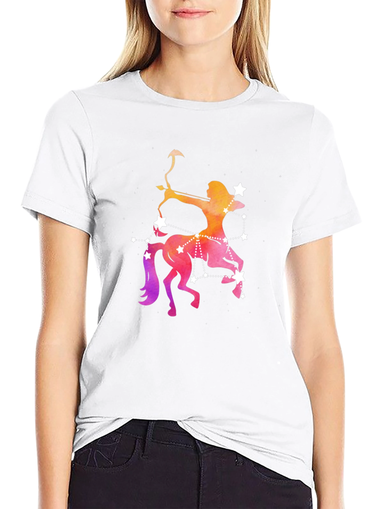 Sagittarius Constellation Graphic T-Shirt