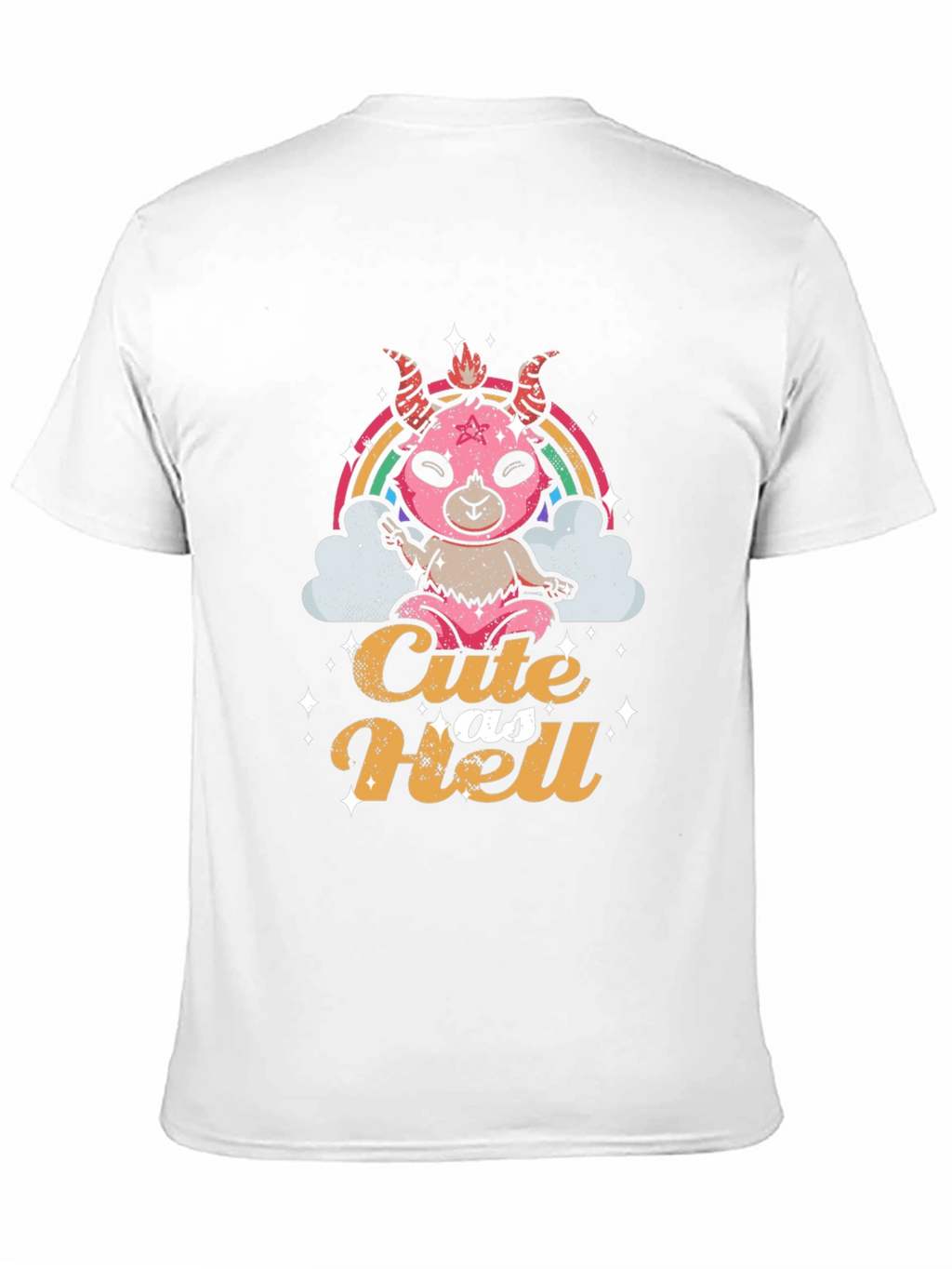 Cute as Hell Black T-Shirt