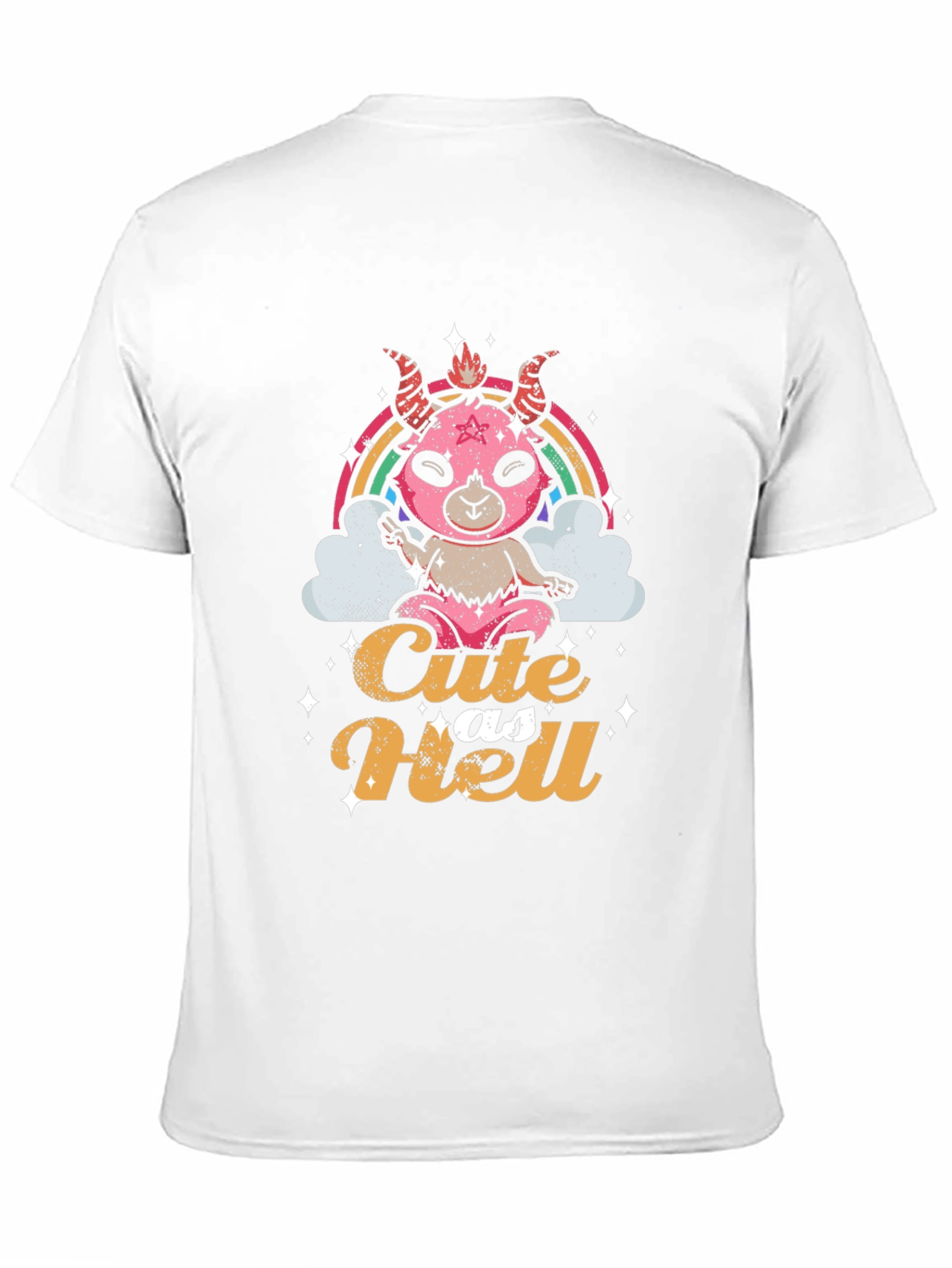 Cute as Hell Black T-Shirt
