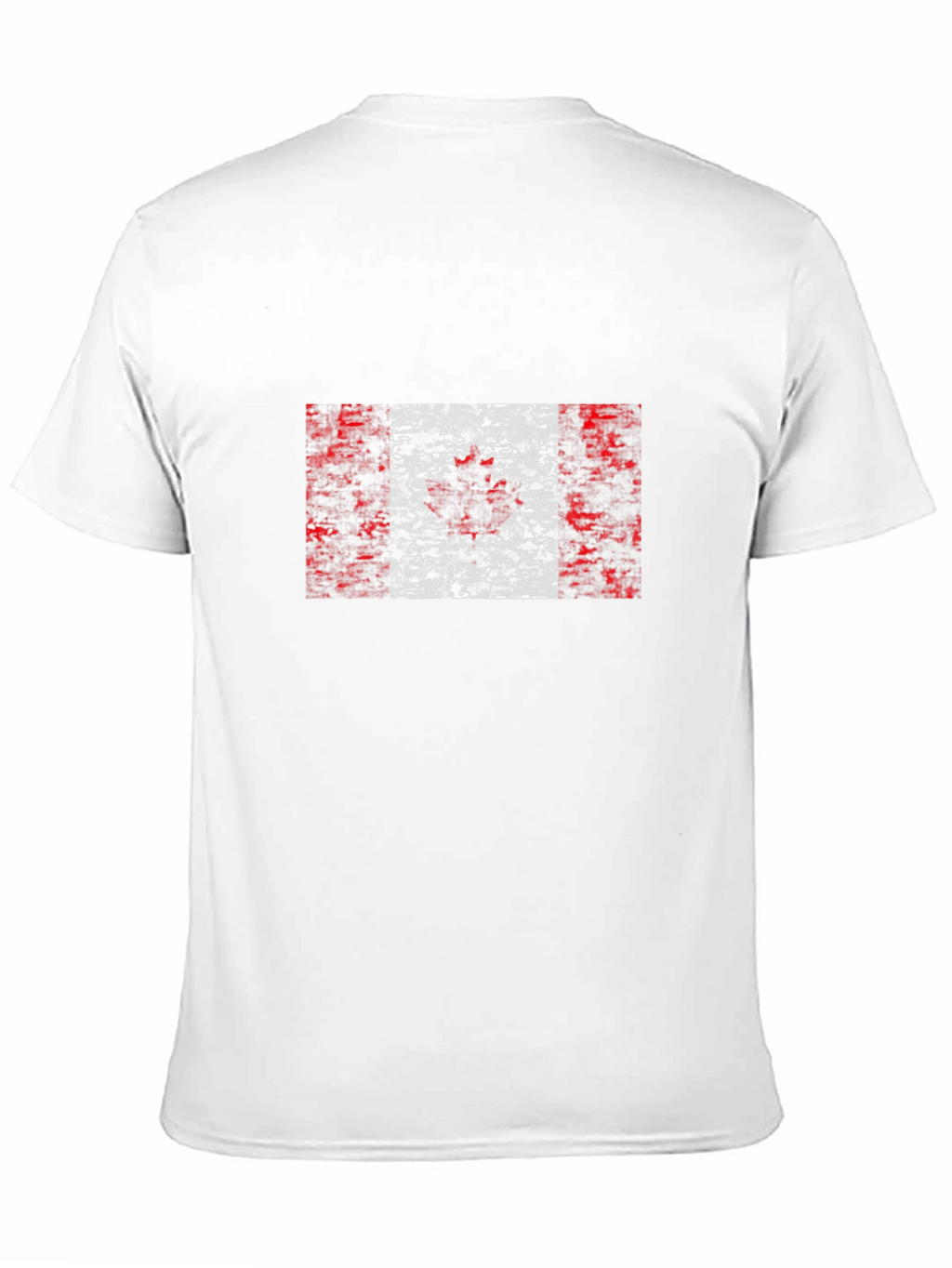 Canadian Flag Graphic Black T-Shirt