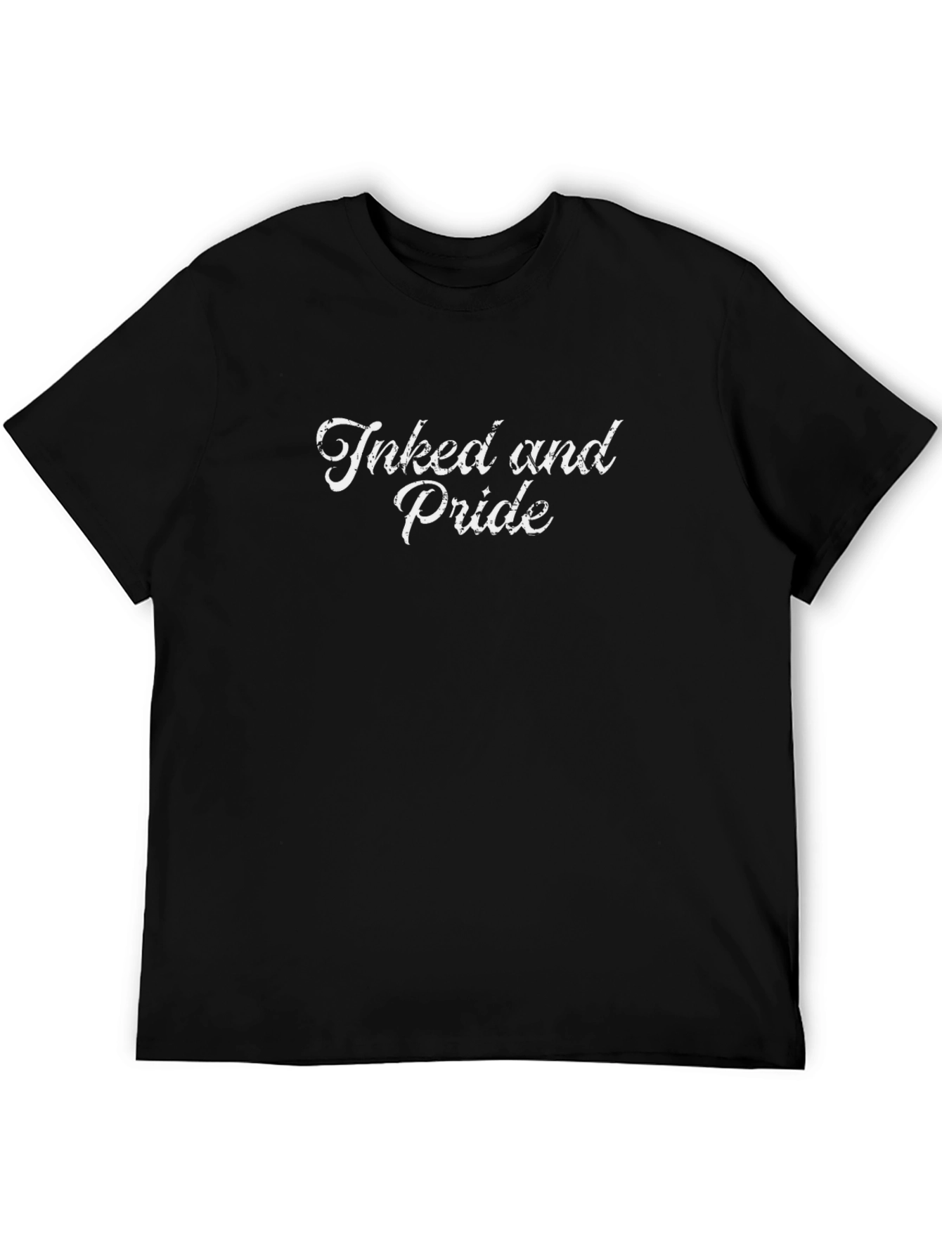 Inked and Proud Black Graphic Tee