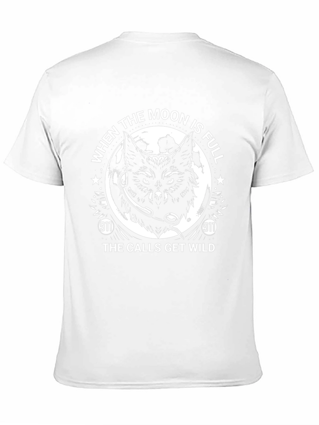 Full Moon 911 Dispatcher T-Shirt - Wild Calls
