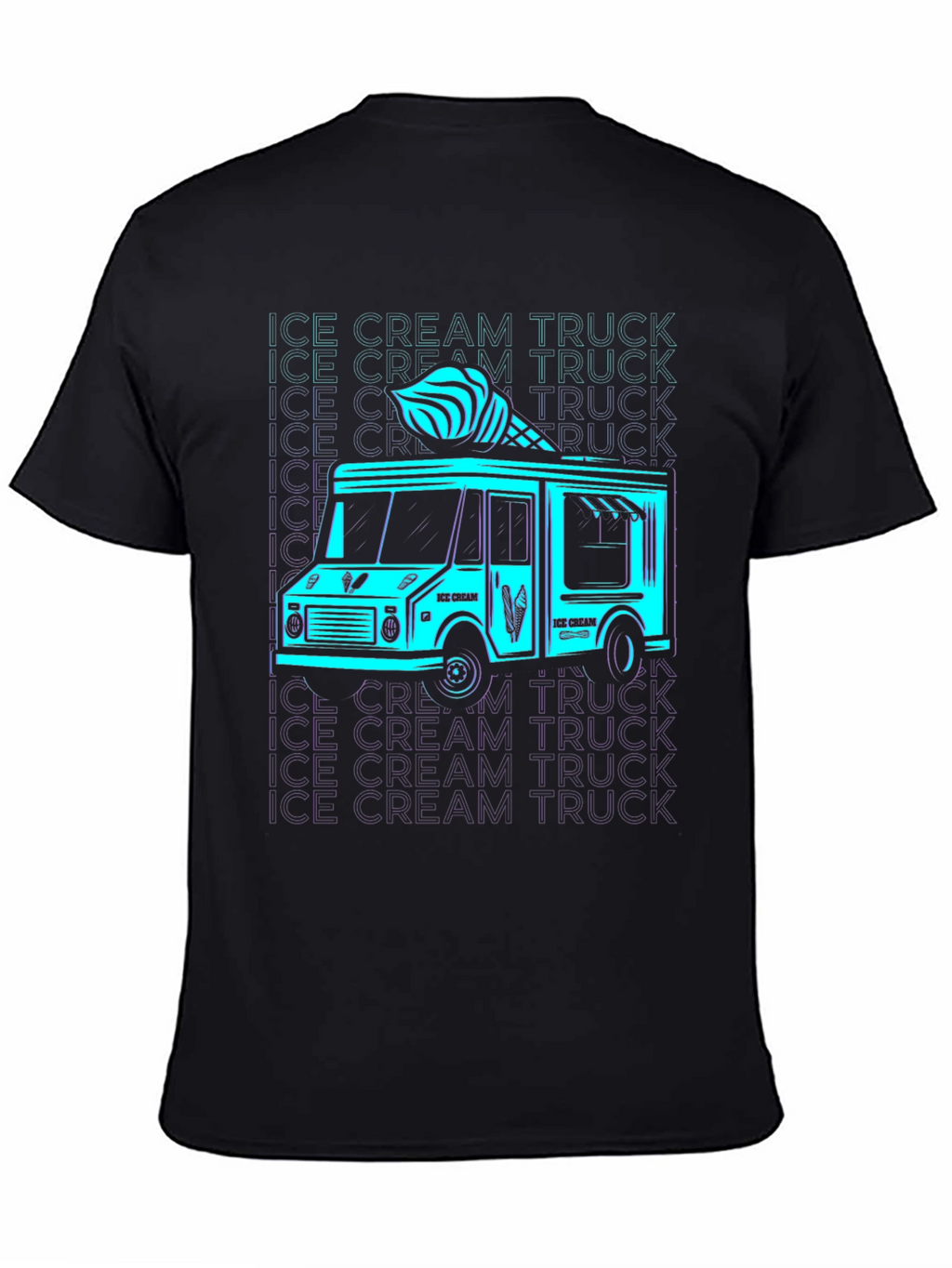 Ice Cream Truck Graphic T-Shirt