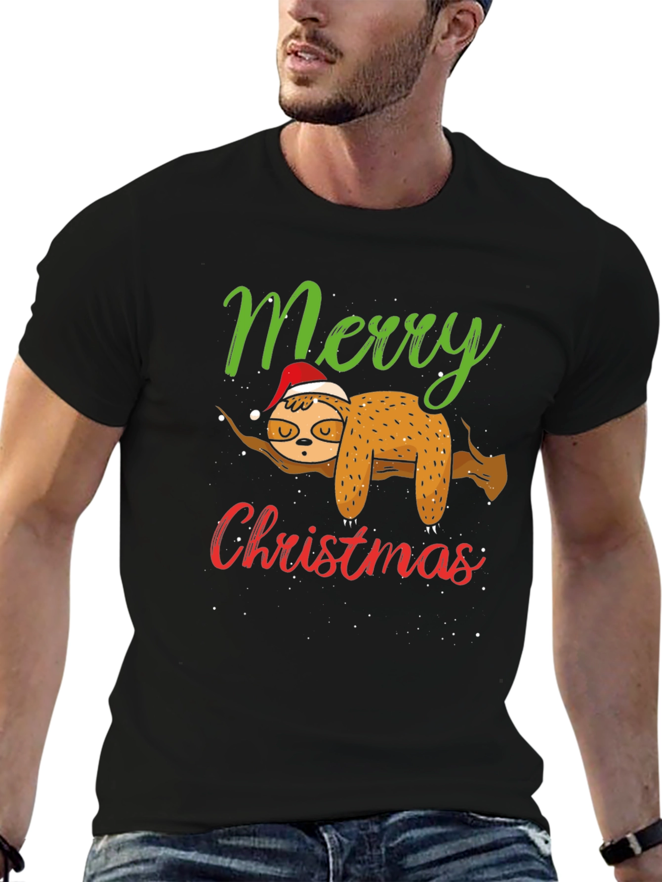 Merry Christmas Sloth T-Shirt