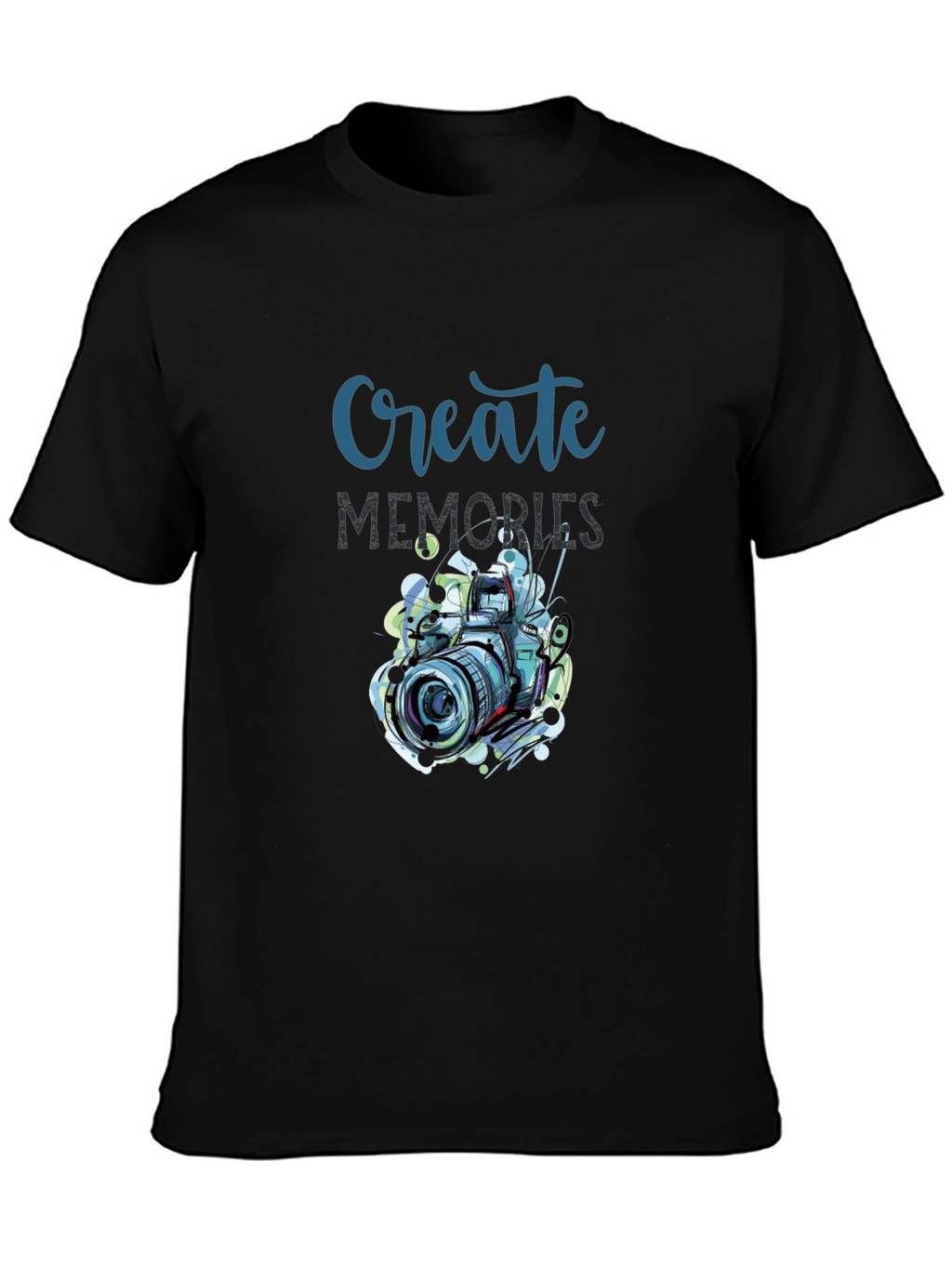 Create Memories Graphic T-Shirt - Photography Design