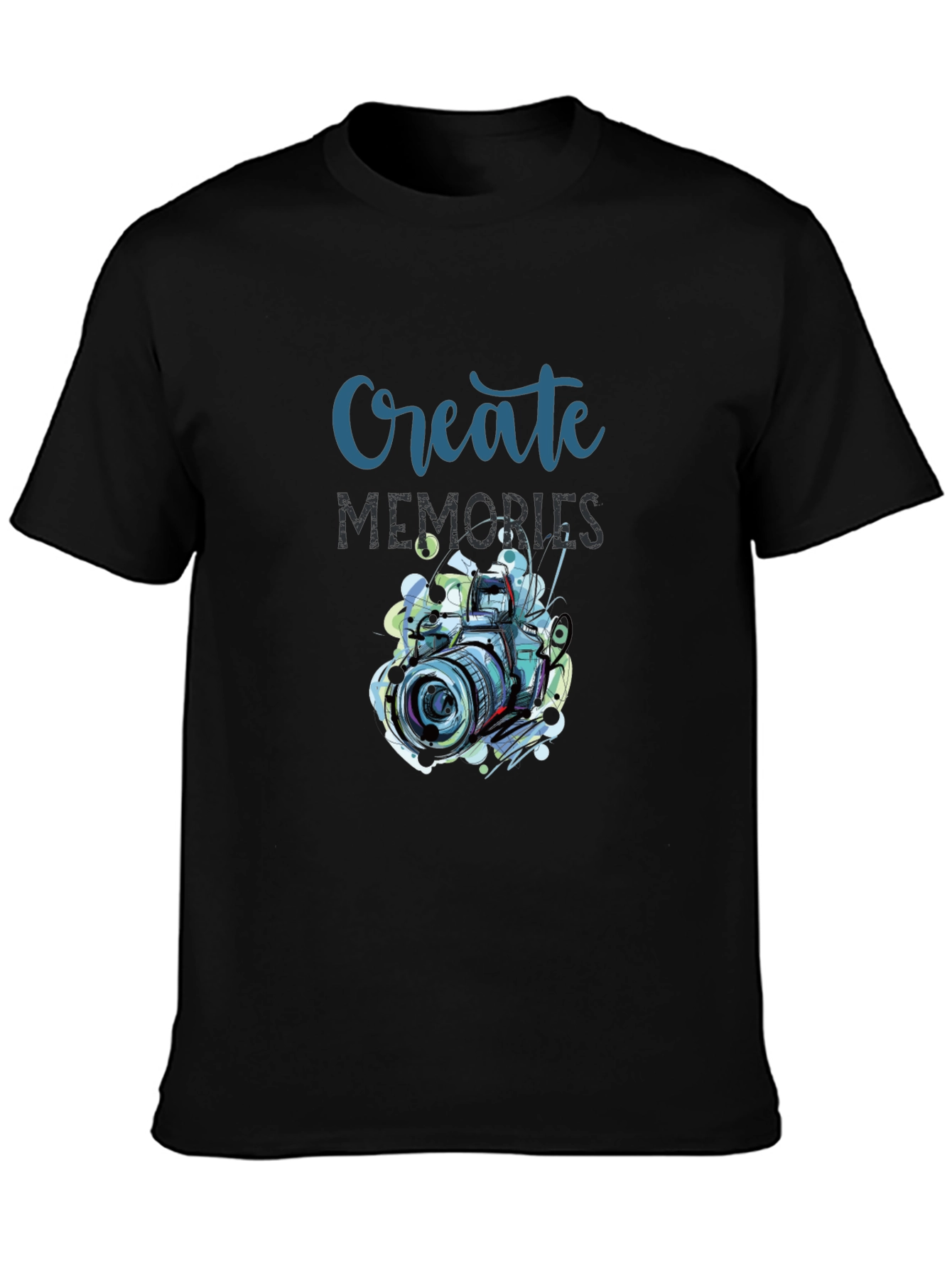 Create Memories Graphic T-Shirt - Photography Design
