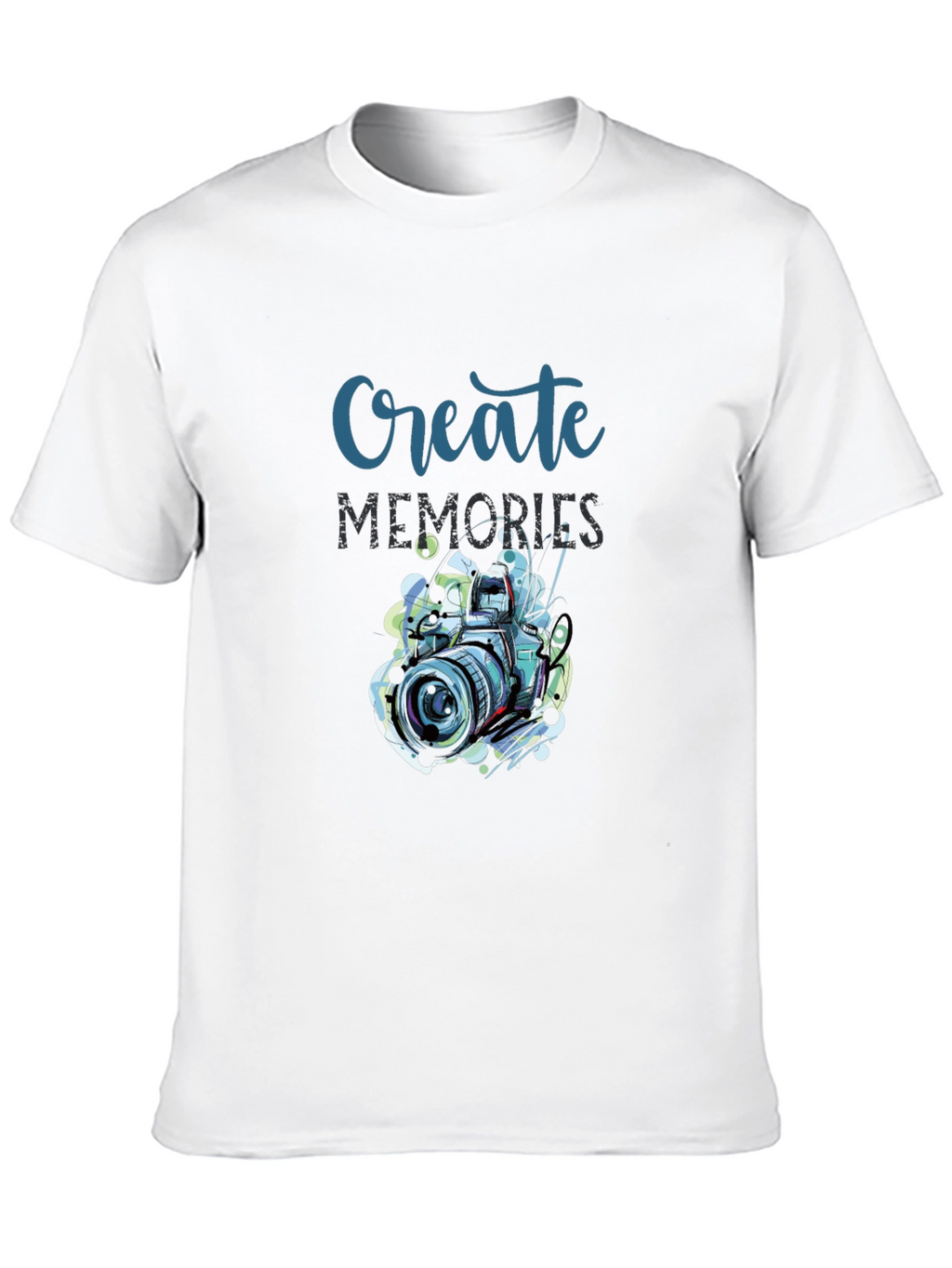 Create Memories Graphic T-Shirt - Photography Design