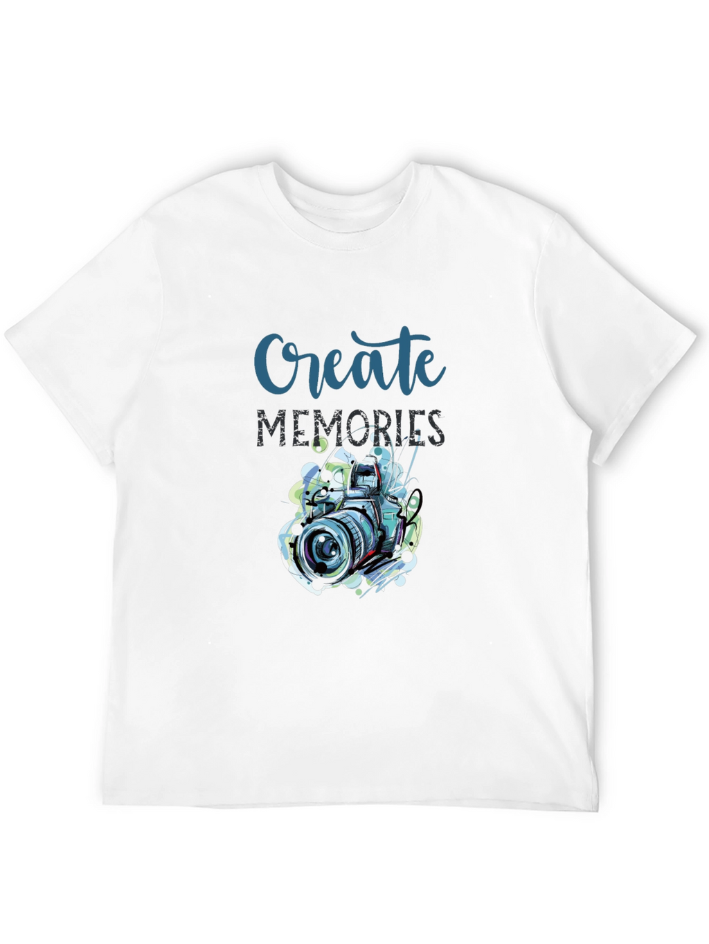 Create Memories Graphic T-Shirt - Photography Design