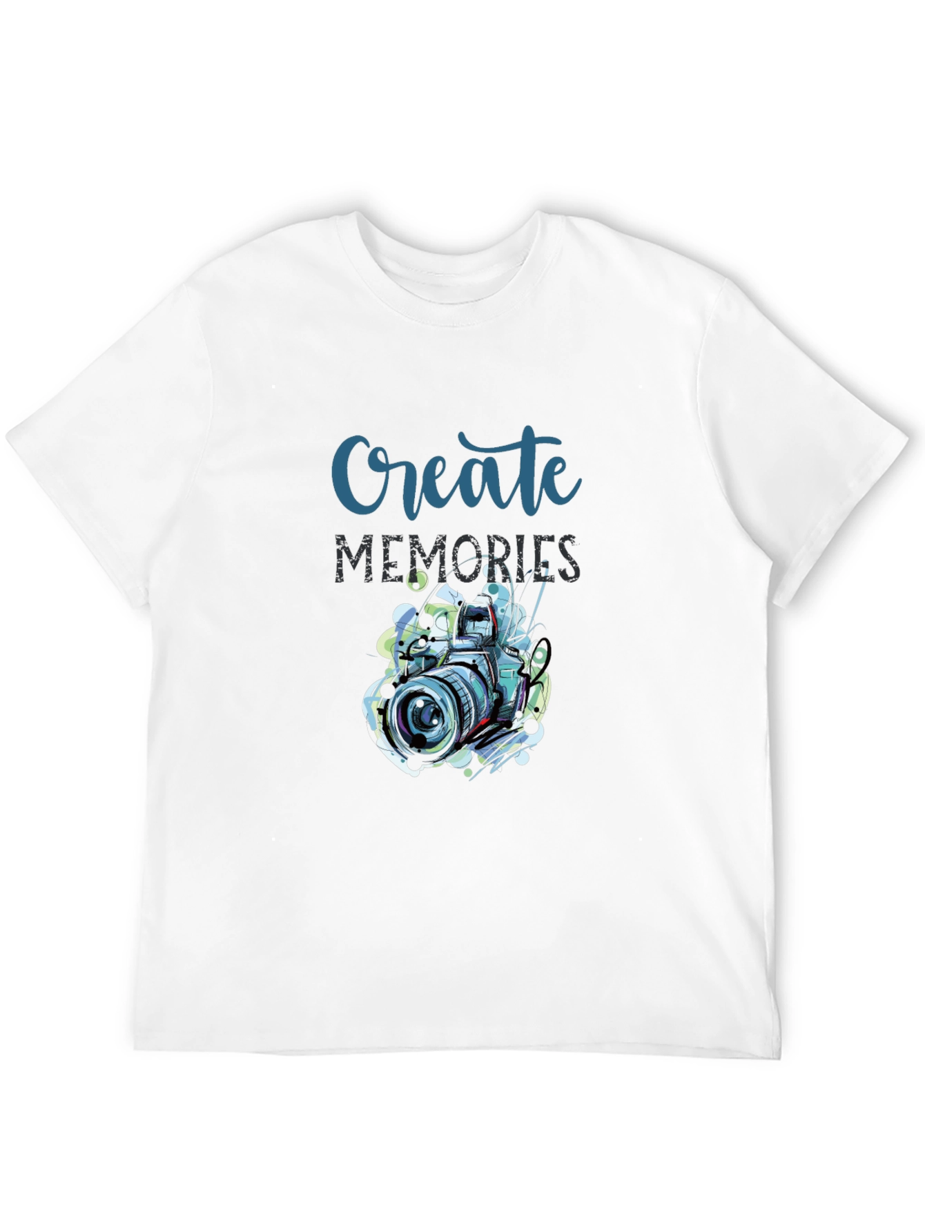 Create Memories Graphic T-Shirt - Photography Design