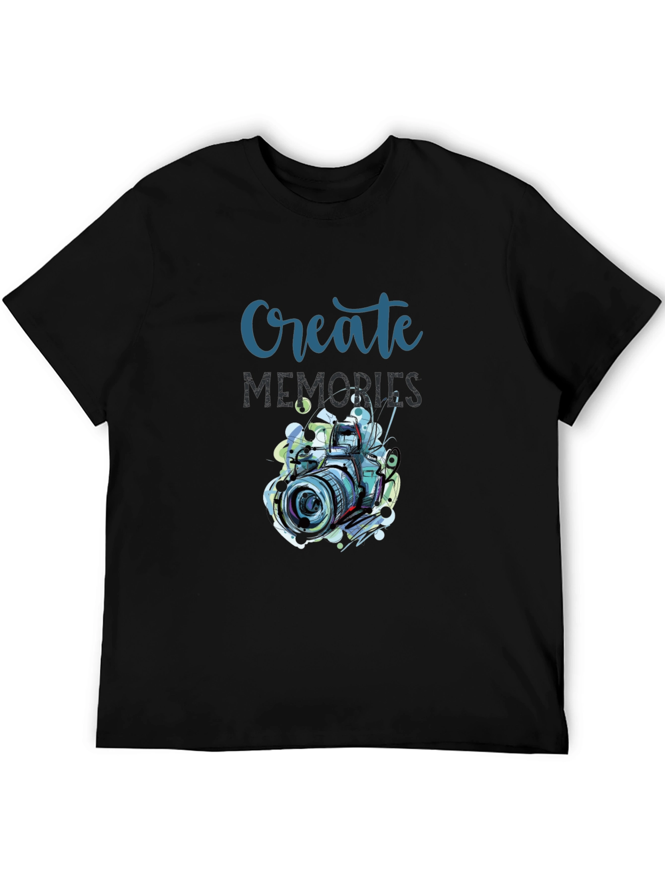Create Memories Graphic T-Shirt - Photography Design