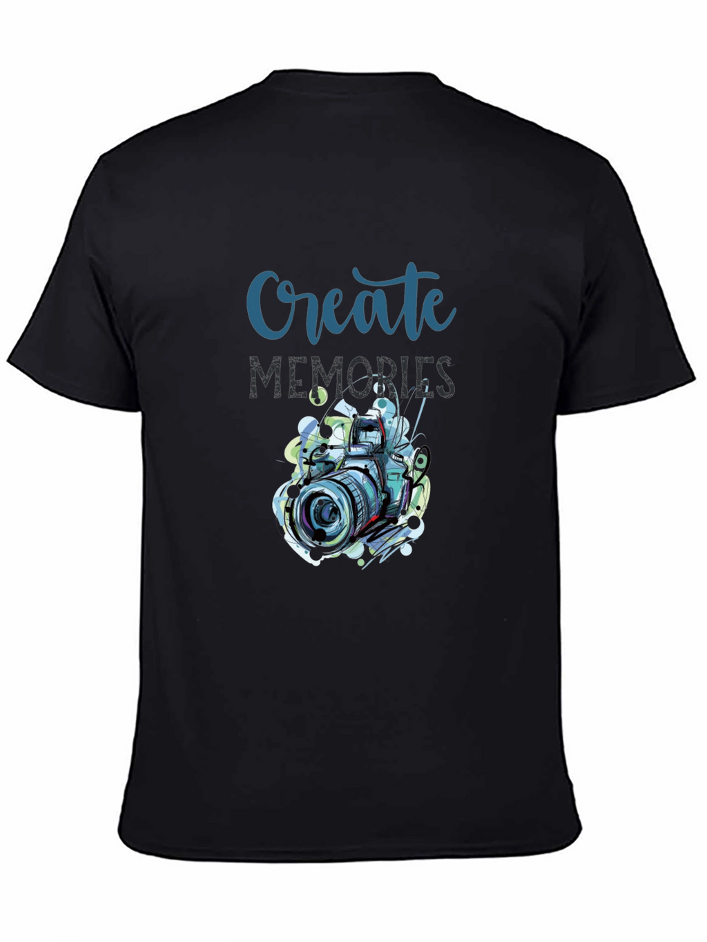 Create Memories Graphic T-Shirt - Photography Design