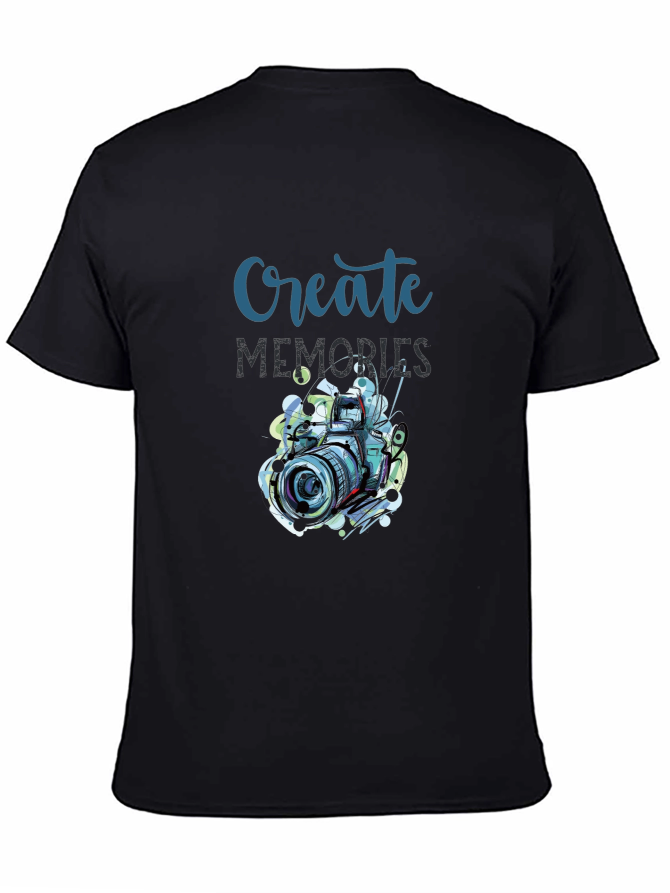 Create Memories Graphic T-Shirt - Photography Design