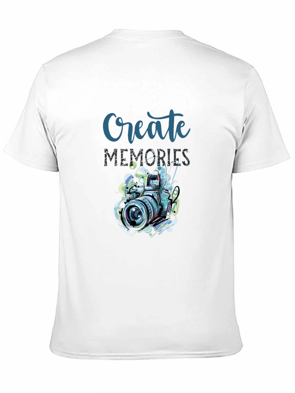 Create Memories Graphic T-Shirt - Photography Design