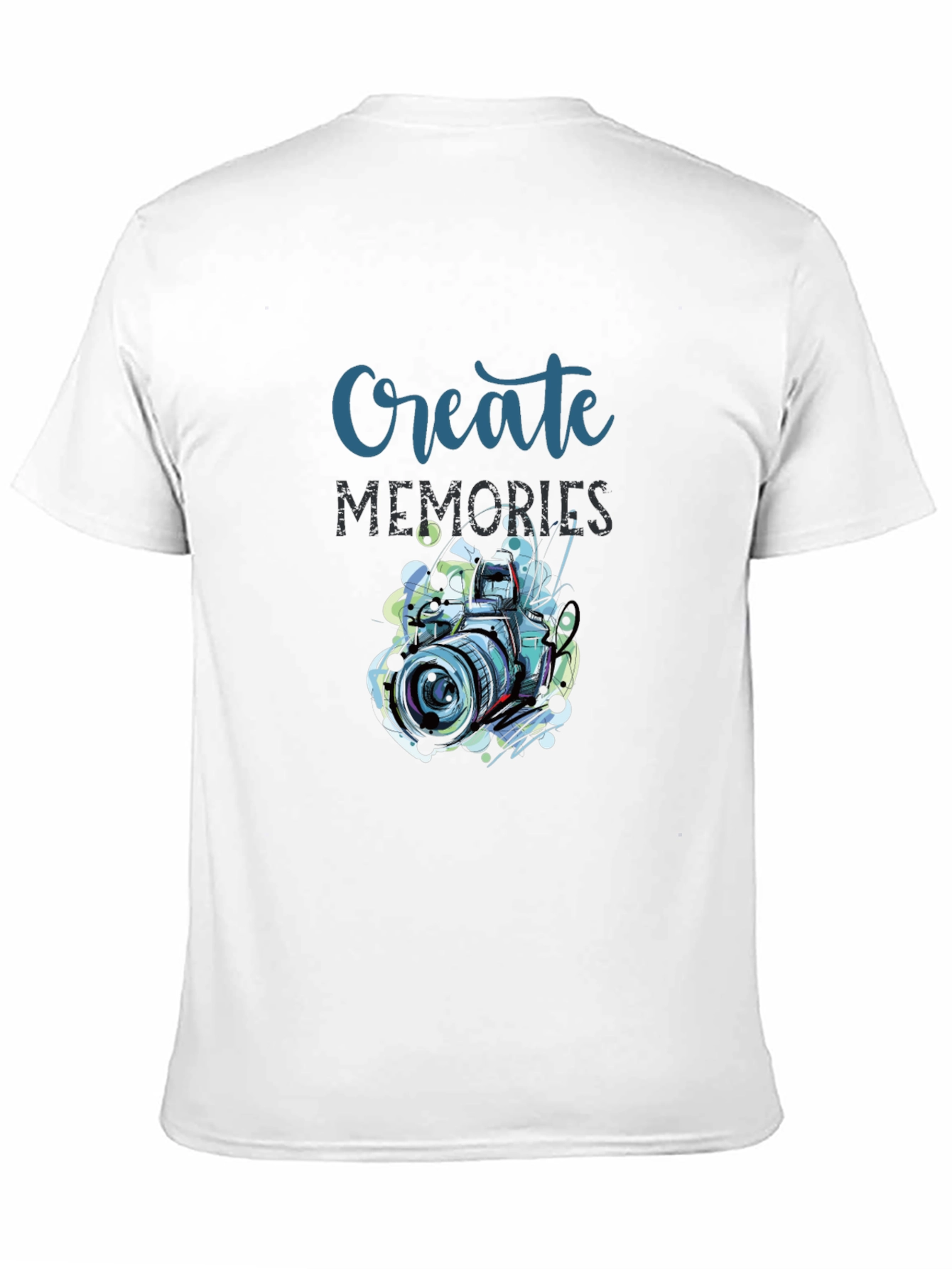 Create Memories Graphic T-Shirt - Photography Design