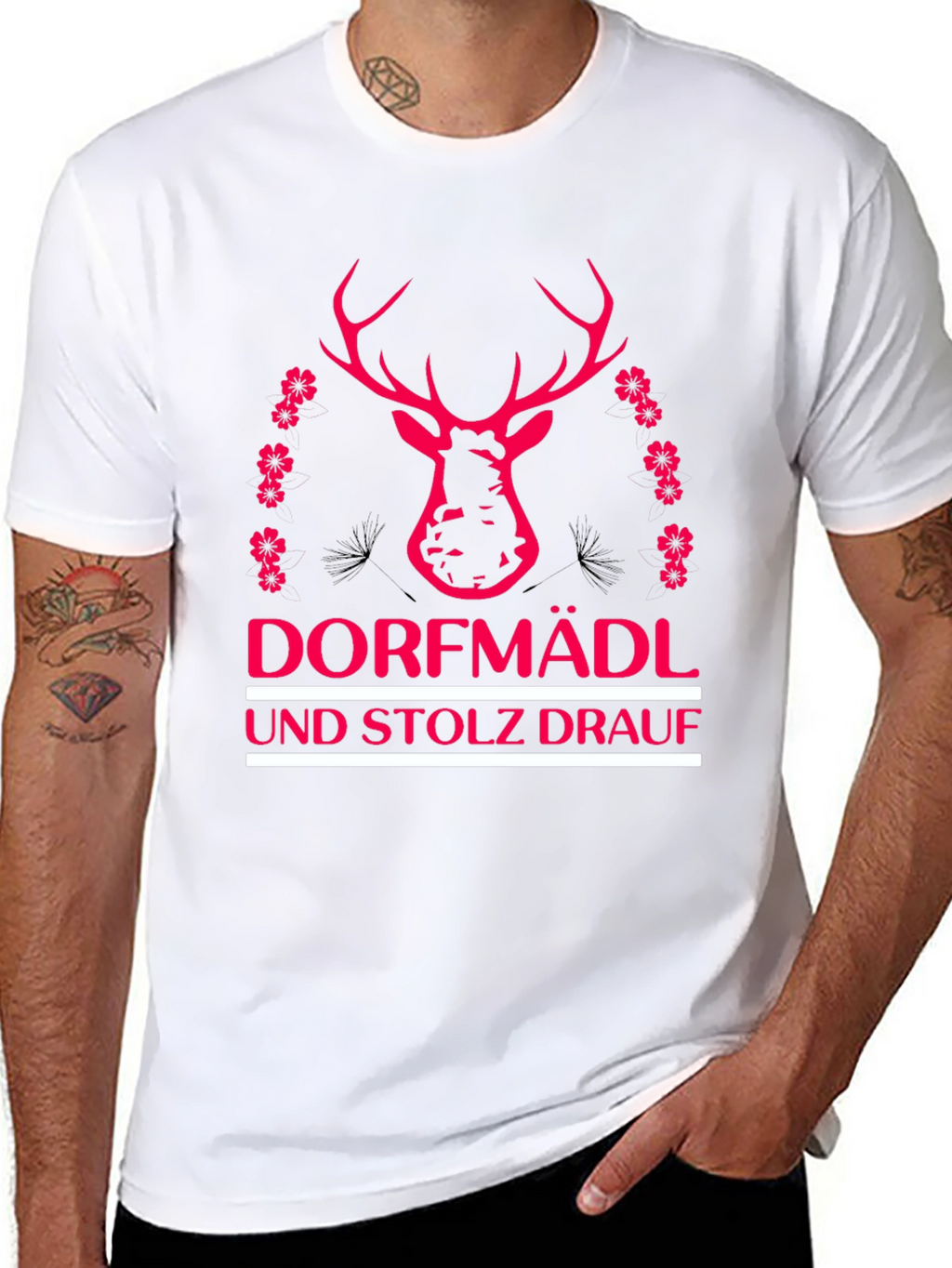 Dorfmadl and Stolz Drauf Deer T-Shirt