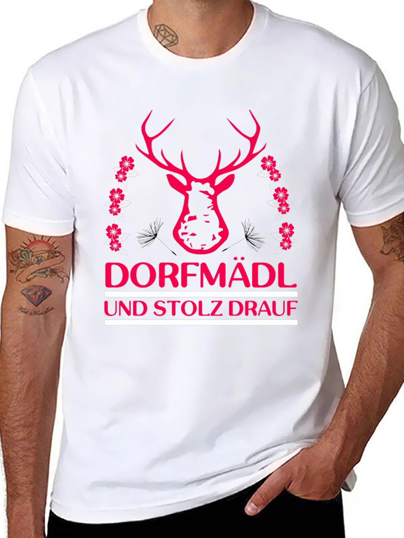Dorfmadl and Stolz Drauf Deer T-Shirt