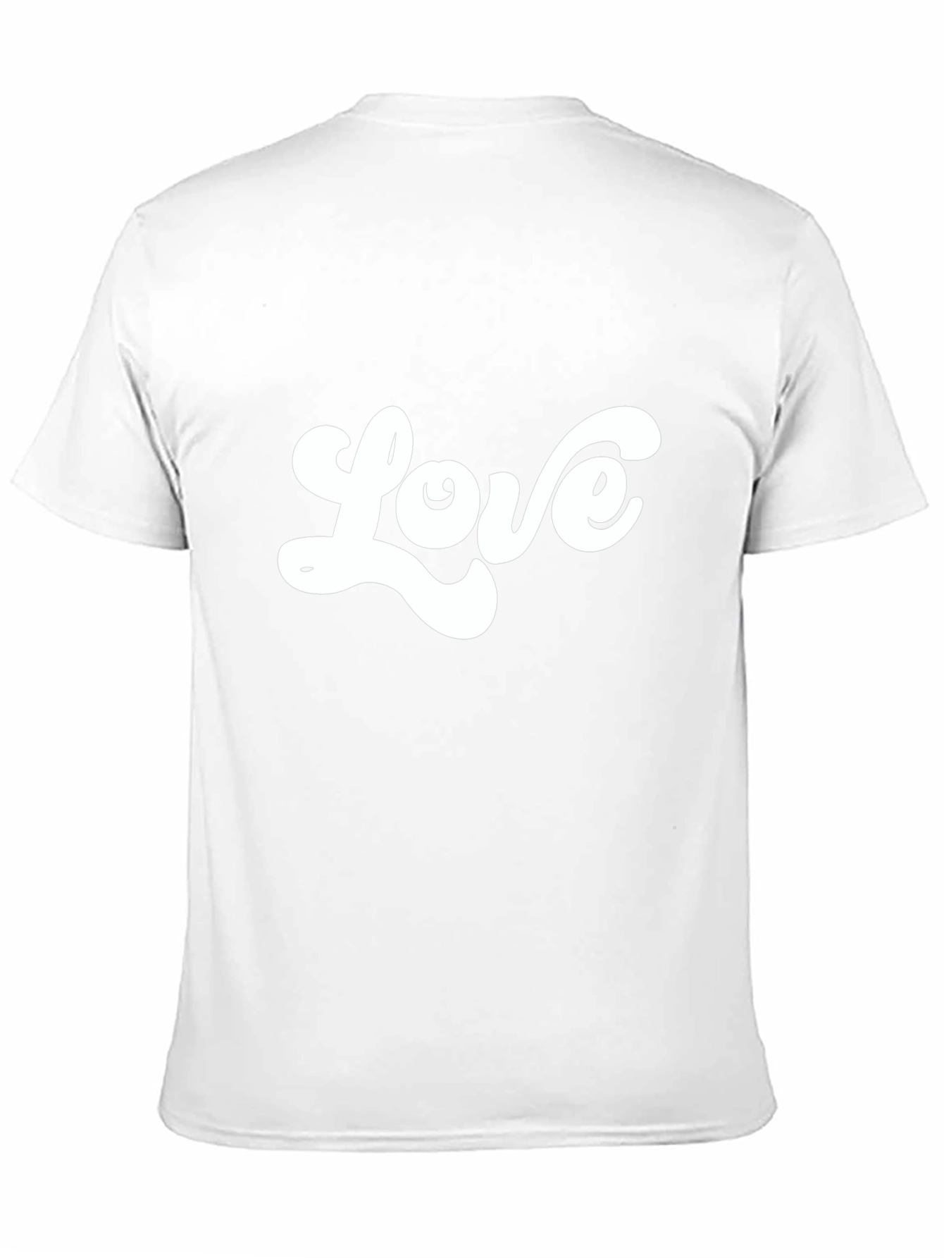 Retro Love Graphic Black T-Shirt