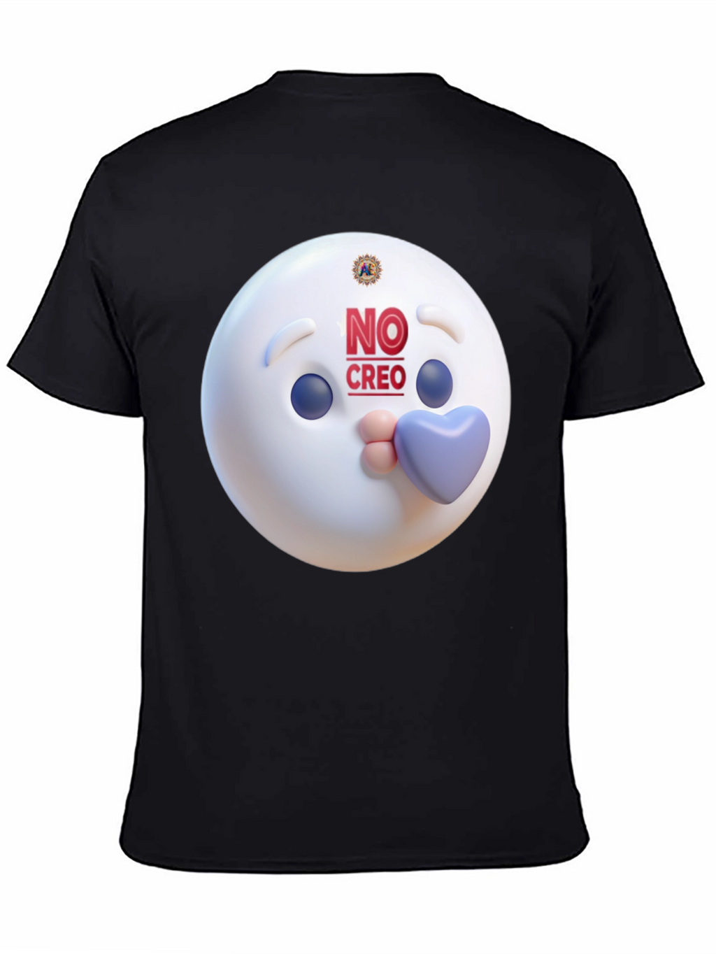 Novelty Graphic Tee - No Creo Emoji Design