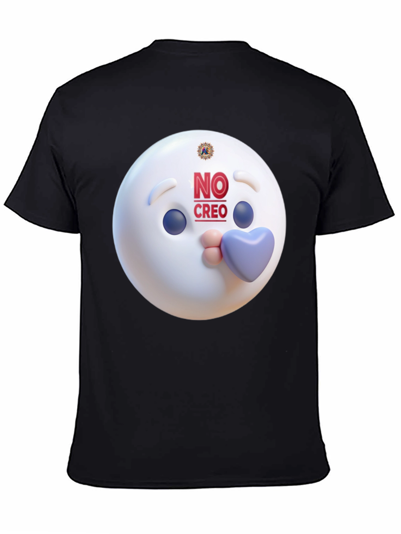 Novelty Graphic Tee - No Creo Emoji Design