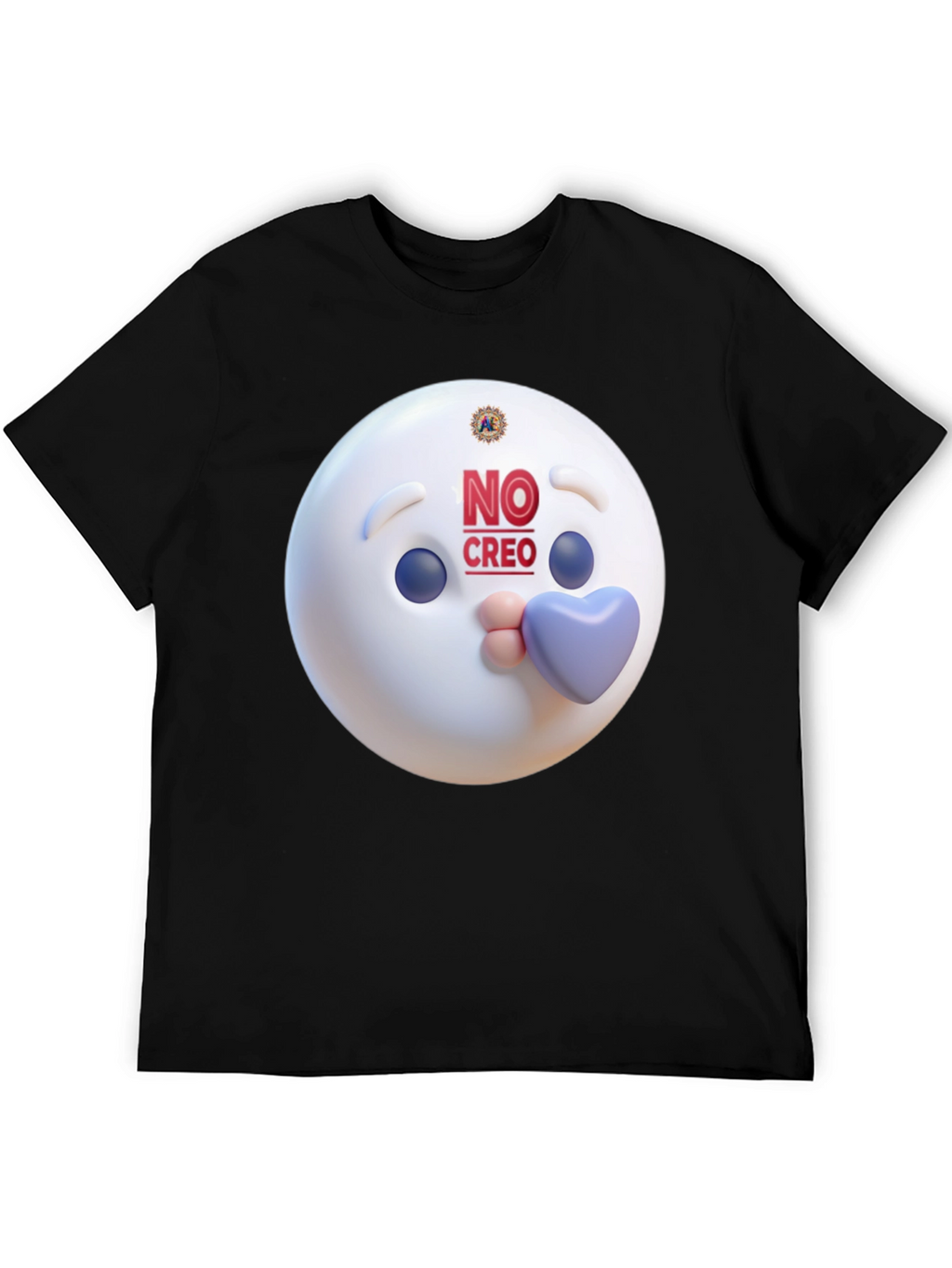 Novelty Graphic Tee - No Creo Emoji Design
