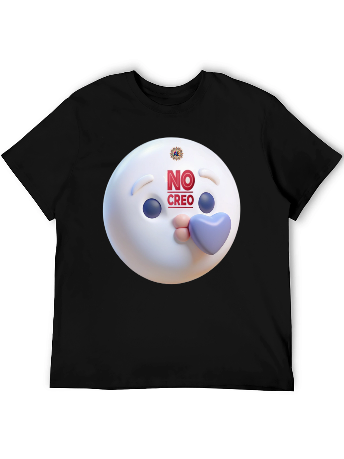 Novelty Graphic Tee - No Creo Emoji Design