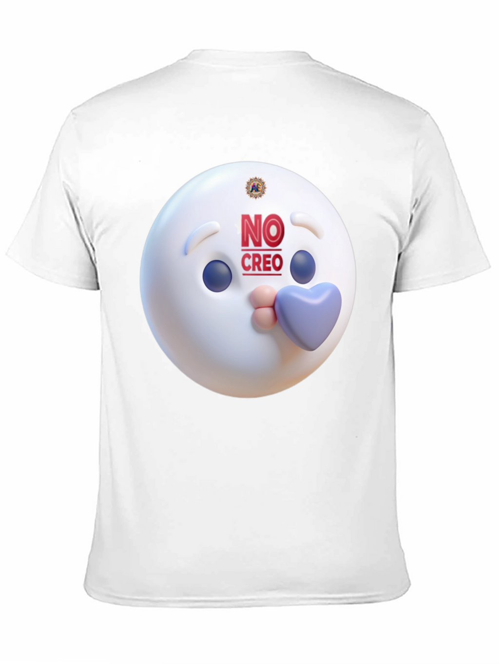 Novelty Graphic Tee - No Creo Emoji Design