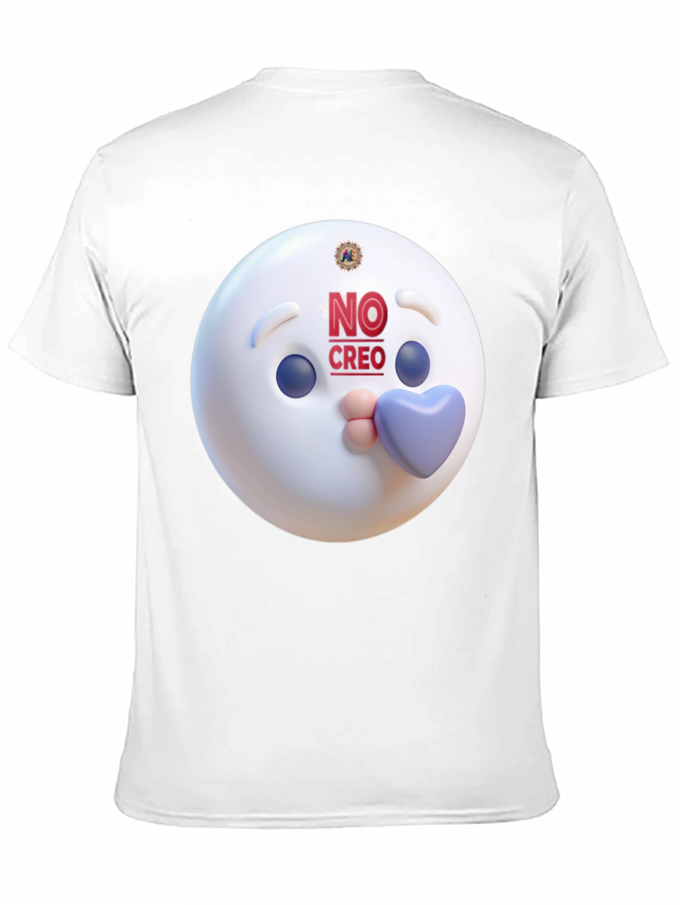 Novelty Graphic Tee - No Creo Emoji Design