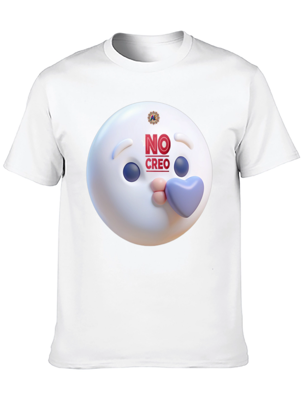 Novelty Graphic Tee - No Creo Emoji Design
