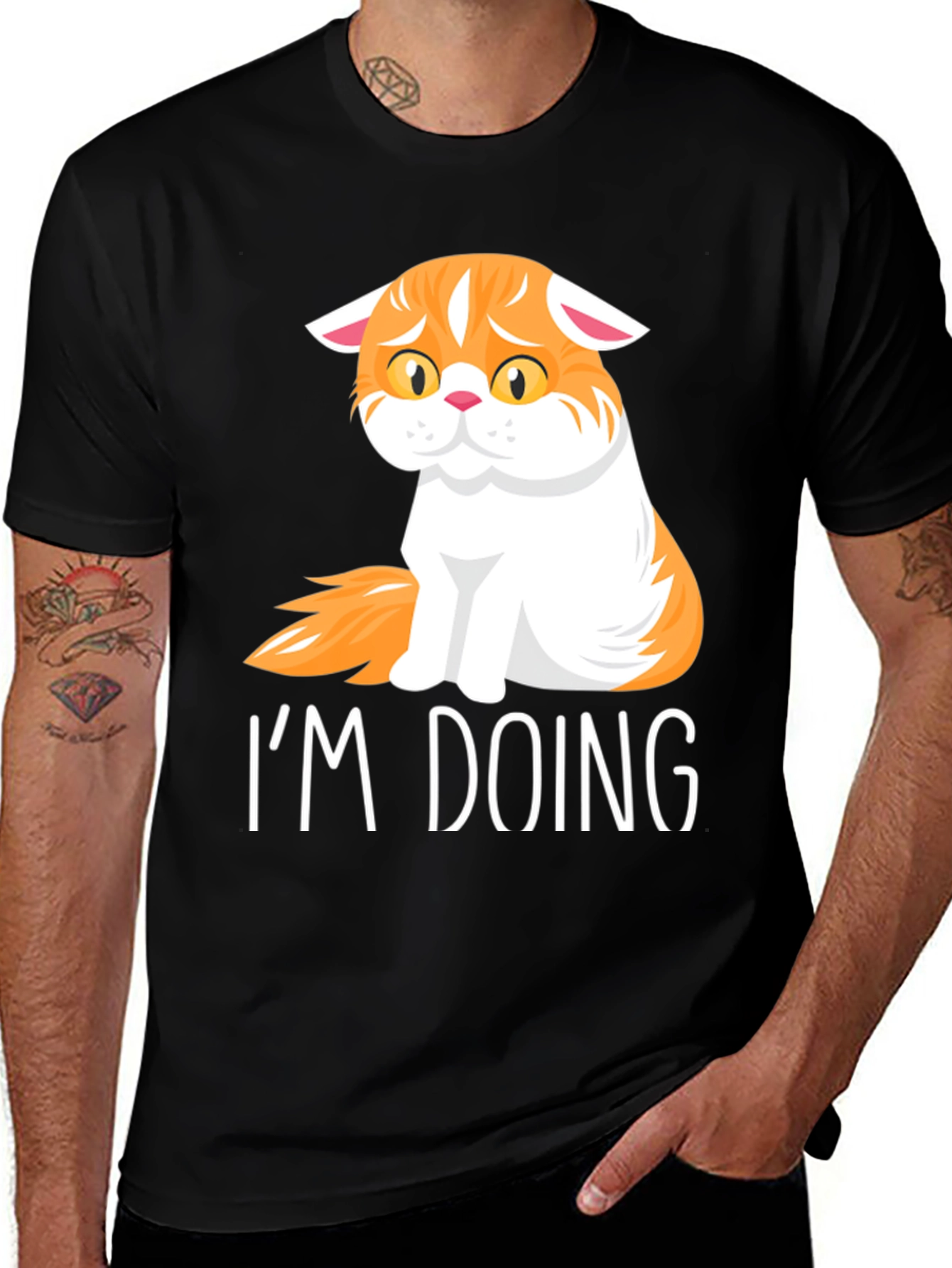 Im Doing Cat T-Shirt - Comfort & Style