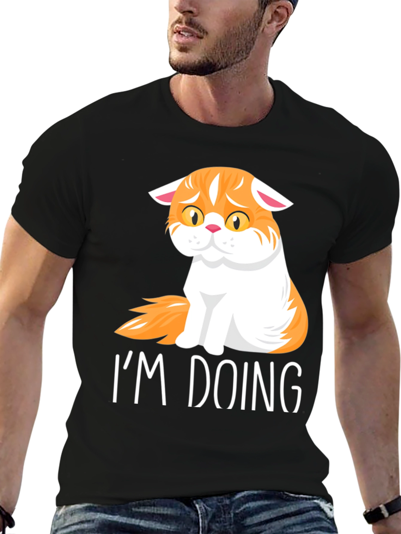 Im Doing Cat T-Shirt - Comfort & Style