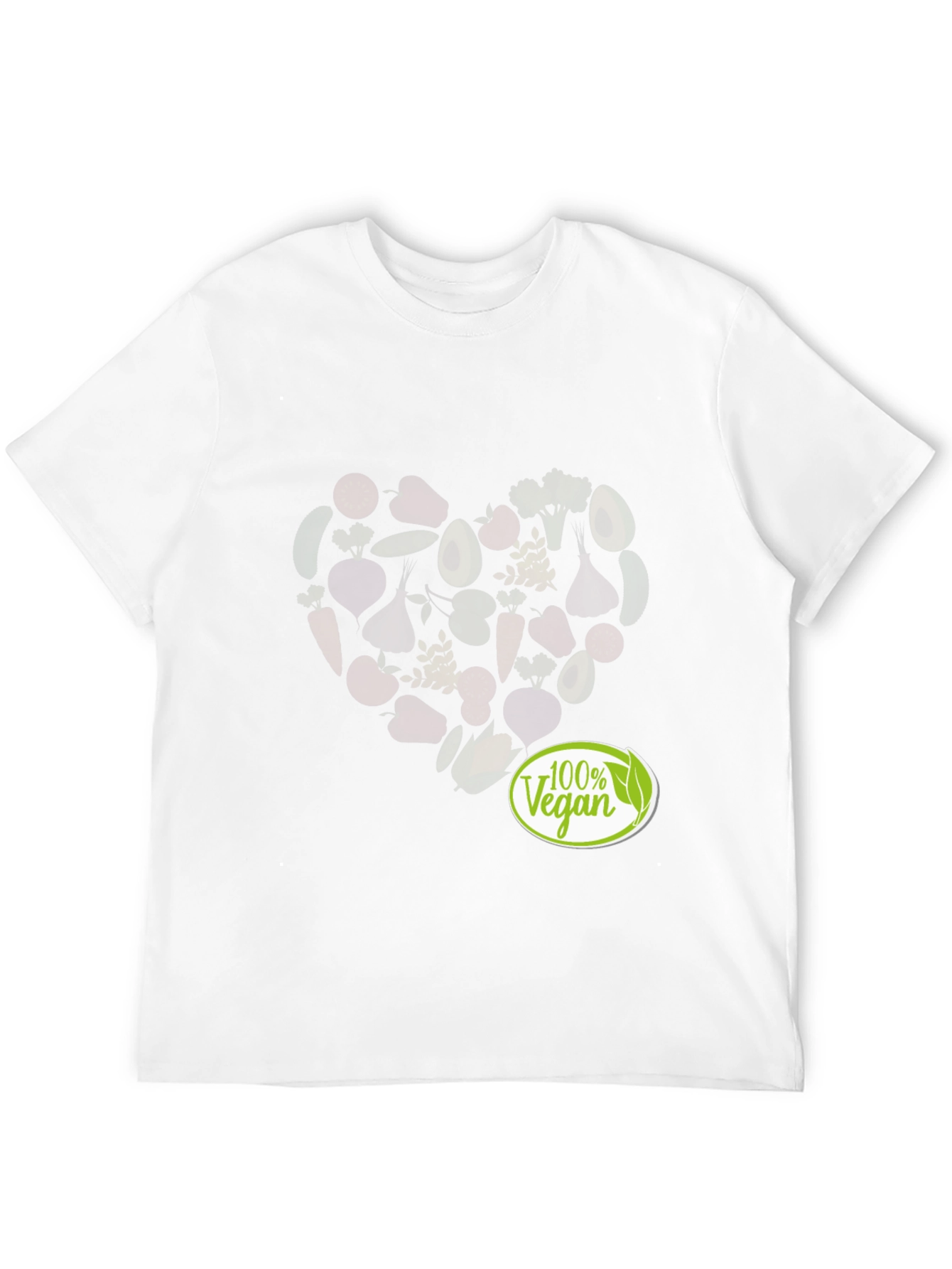 100% Vegan Graphic Tee - Heart Healthy