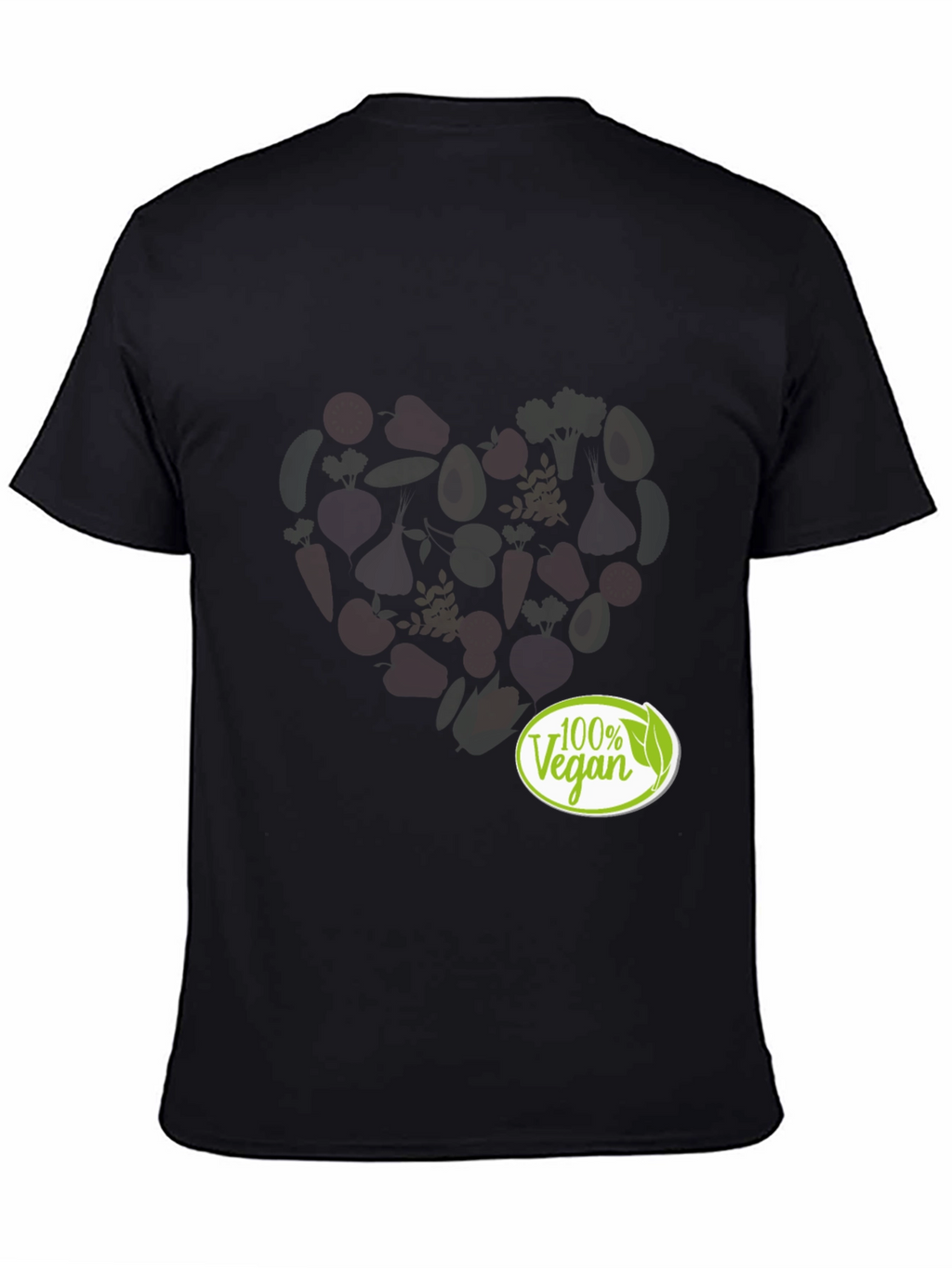 100% Vegan Graphic Tee - Heart Healthy