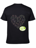 100% Vegan Graphic Tee - Heart Healthy