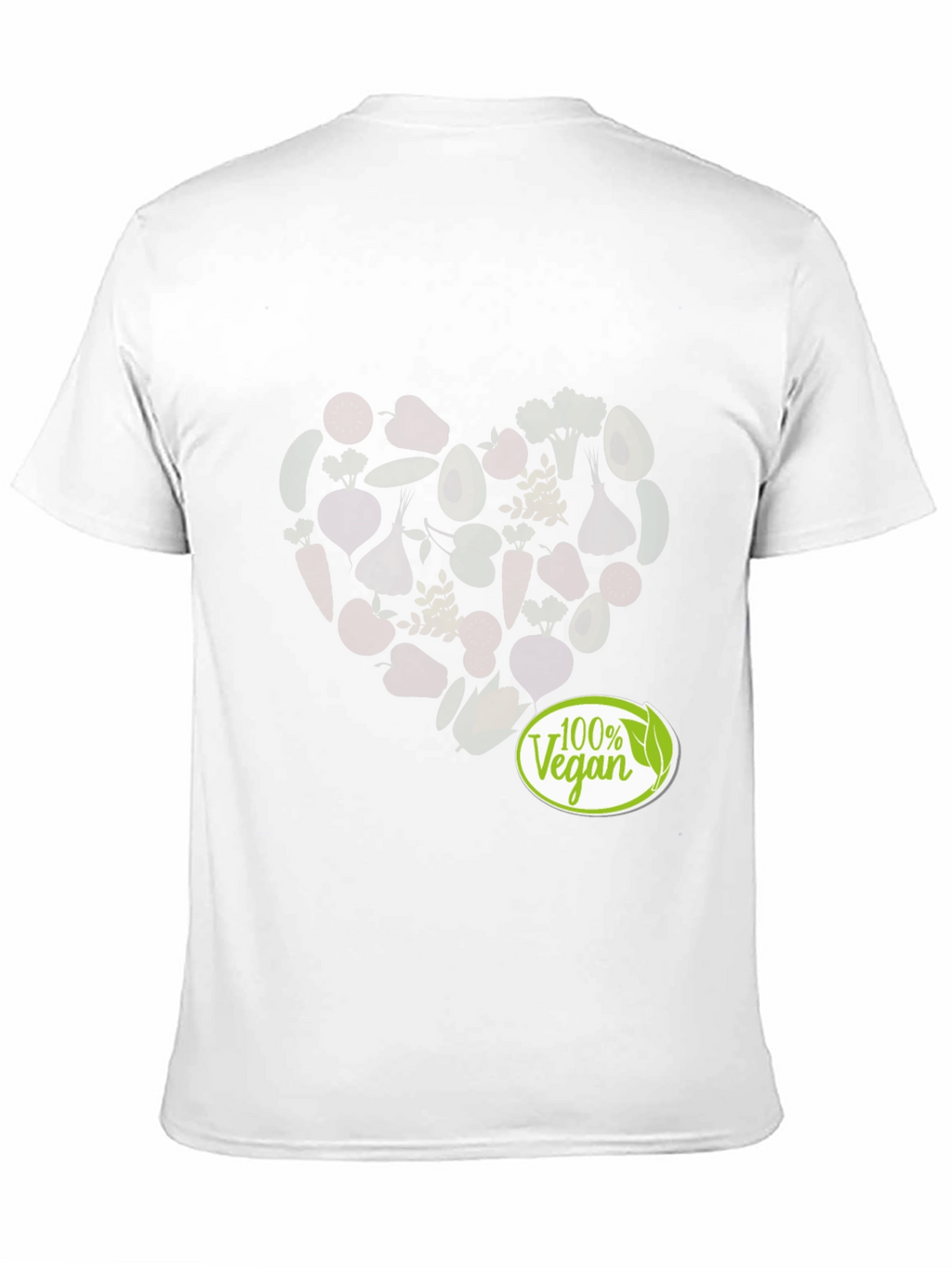 100% Vegan Graphic Tee - Heart Healthy