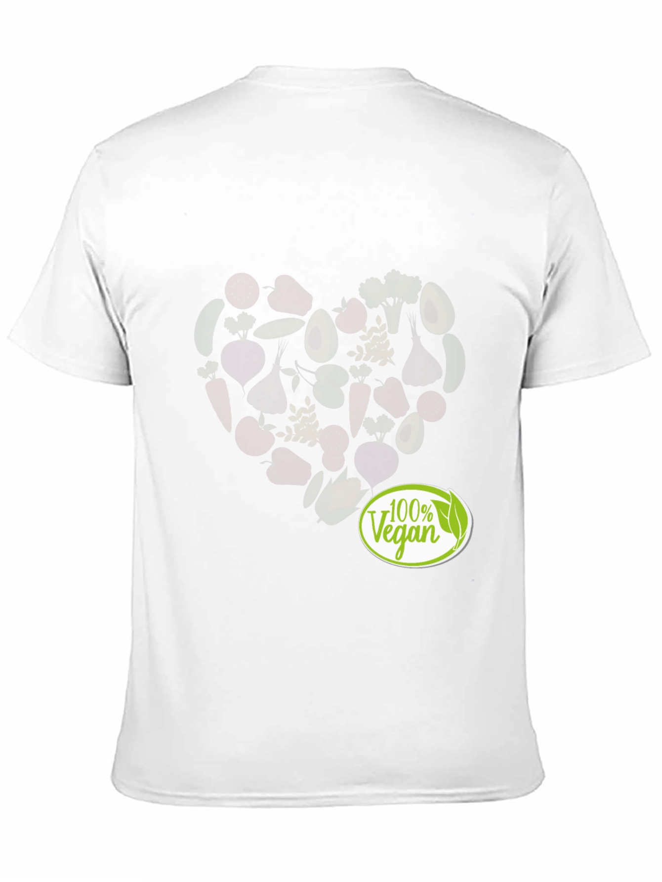 100% Vegan Graphic Tee - Heart Healthy