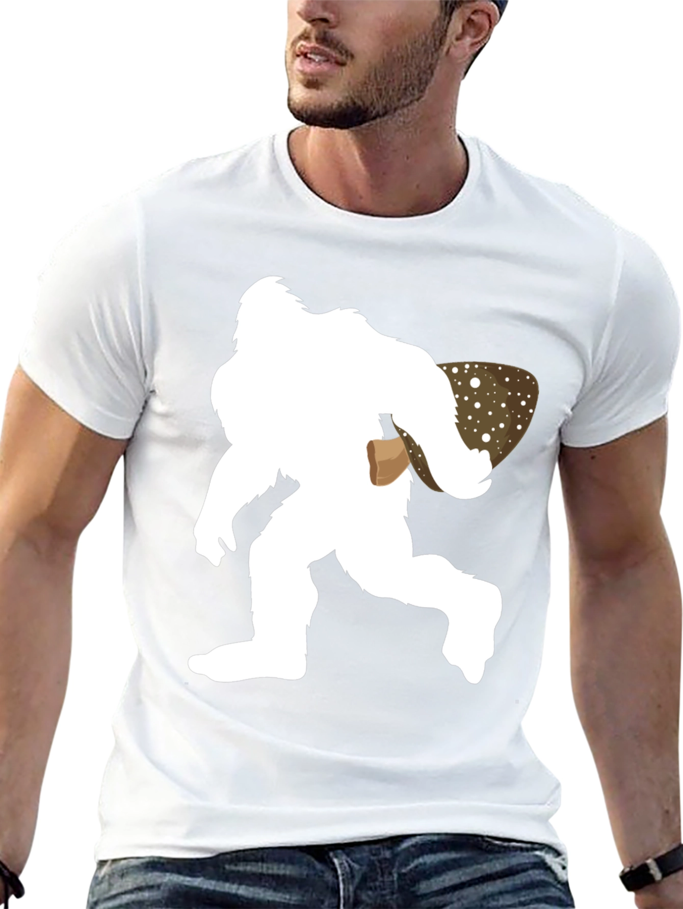Bigfoot Santa T-Shirt
