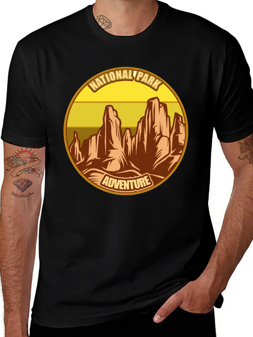 National Park Adventure Graphic T-Shirt