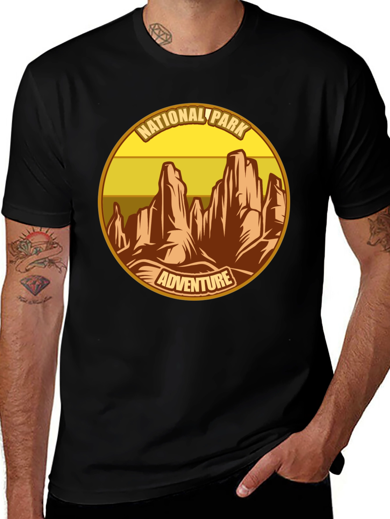 National Park Adventure Graphic T-Shirt